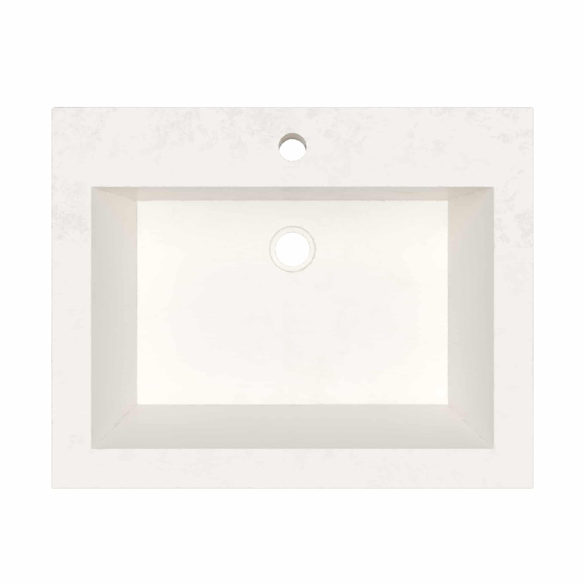 Native Trails Natoma 24" x 19" Rectangle Wall Mount NativeStone Concrete ADA Bathroom Sink, Sage, NSL2405-G Product Image