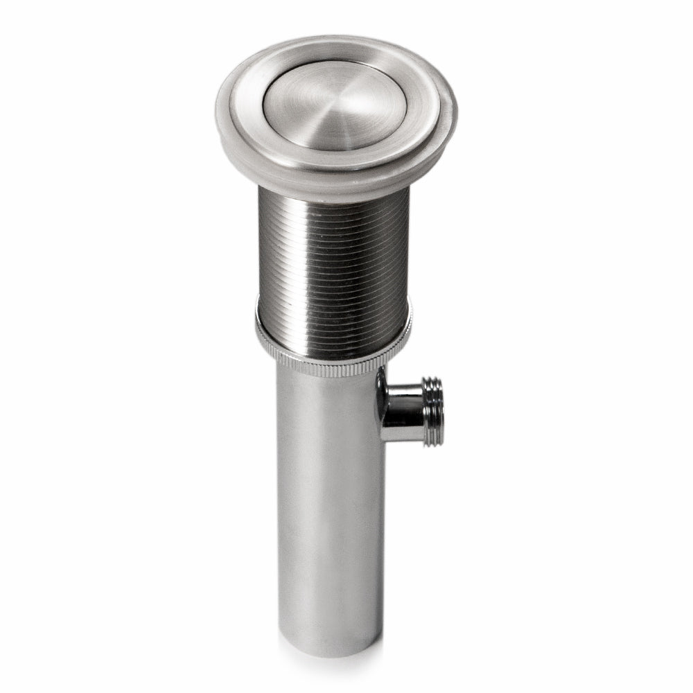 Alternate Image for Houzer 6" Overflow Assembly - Stainless Steel, OD-10