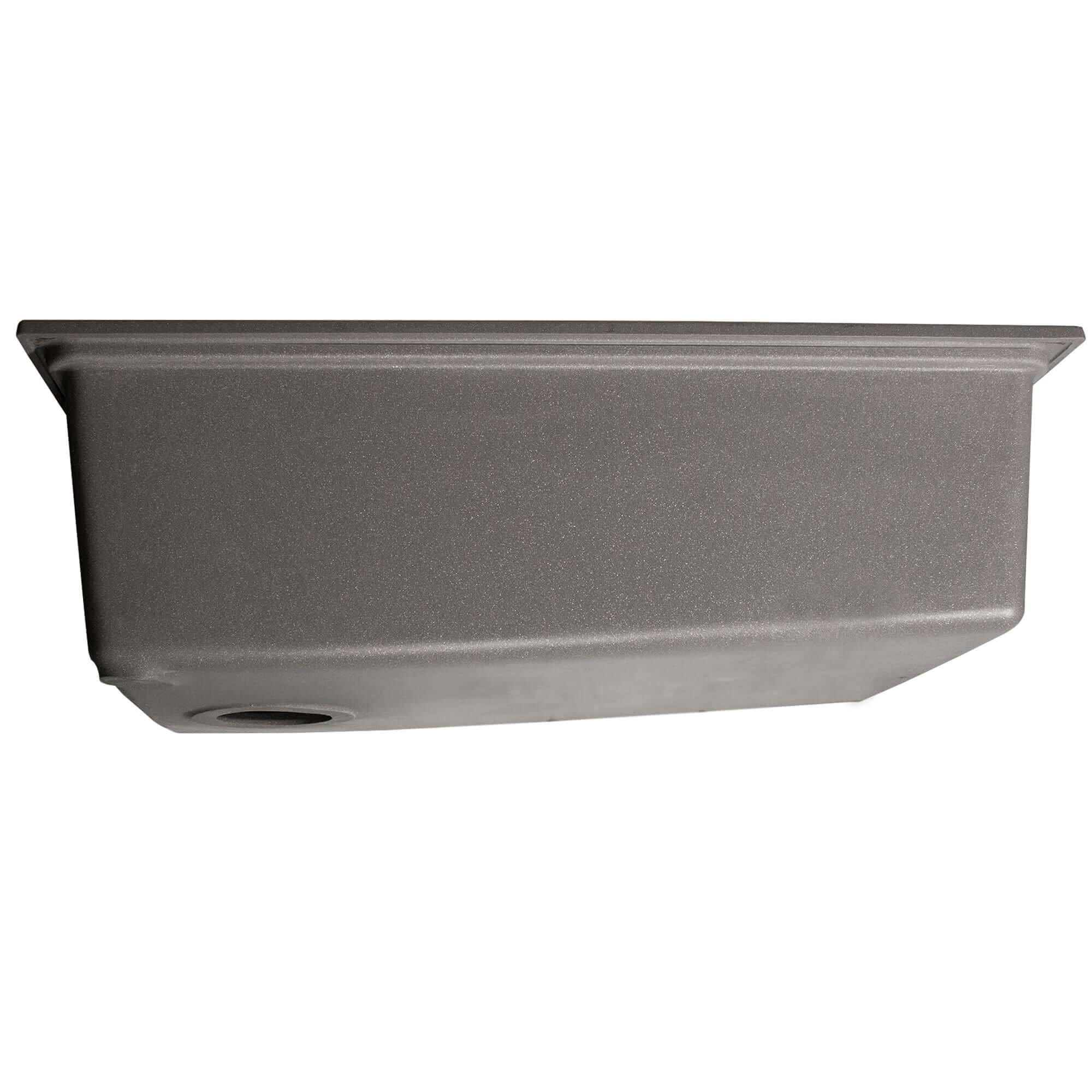 Nantucket sinks rockport 30 dual mount granite composite workstation kitchen sink with accessories titanium alternate product image