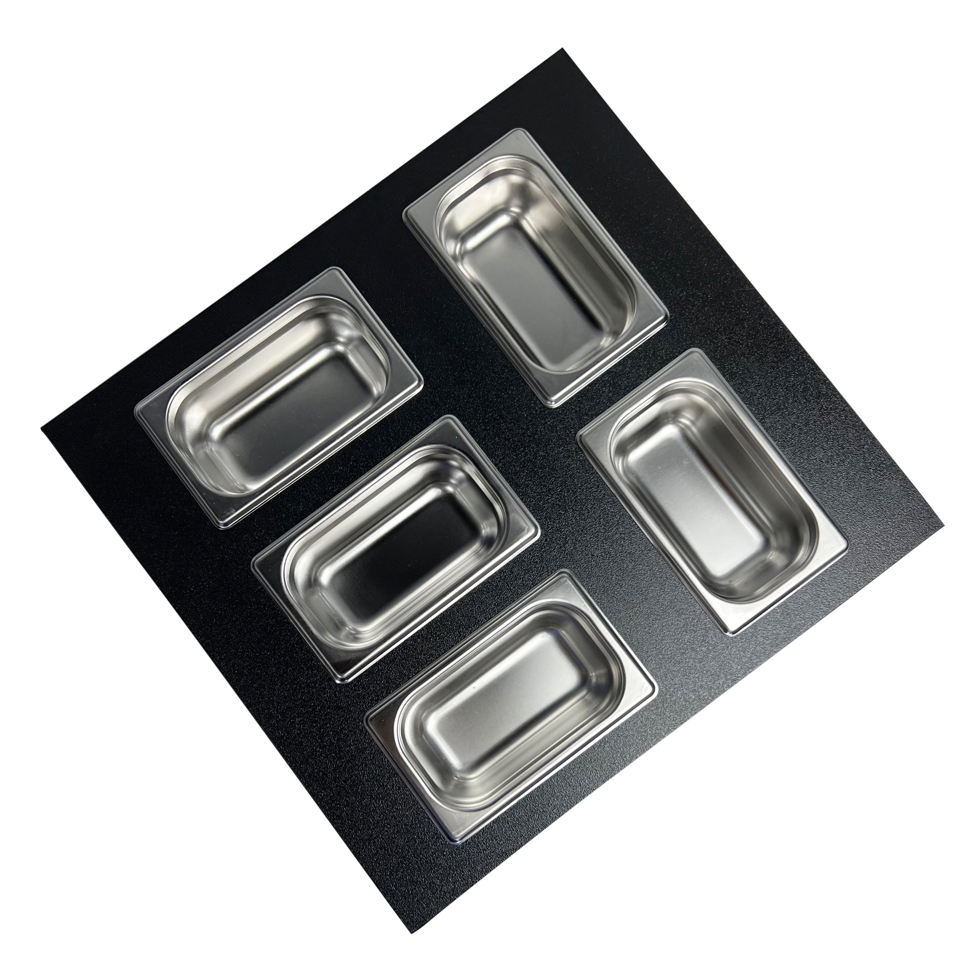 Nantucket sinks premium kitchen 18 prep station condiment tray hdpe/stainless steel alternate product image