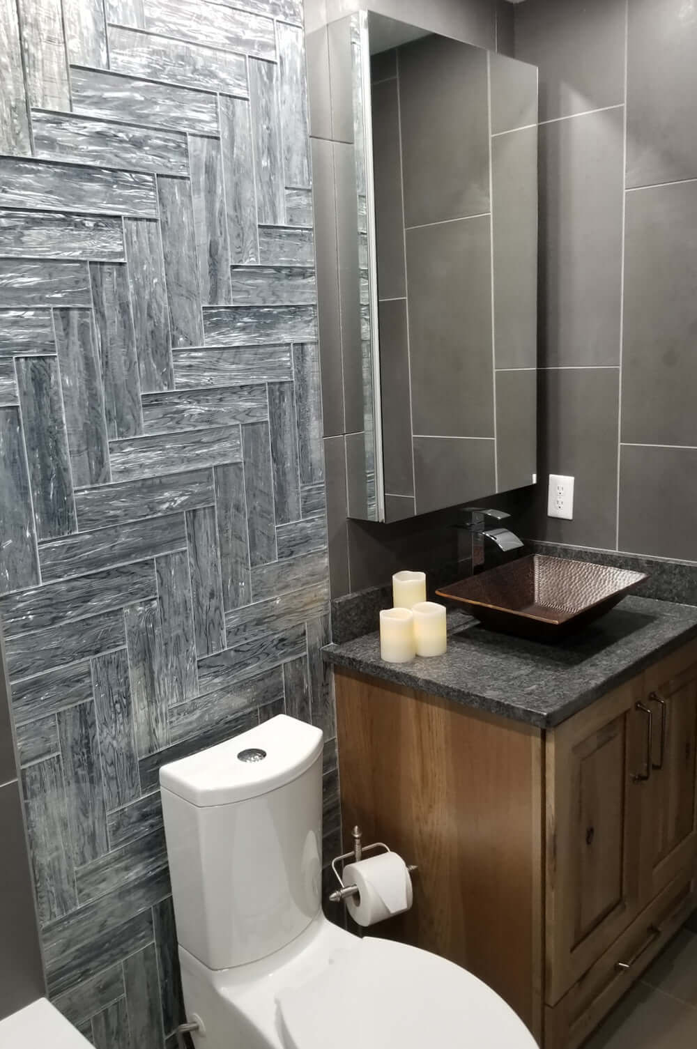 Alternate Image for Premier Copper Products 17" Rectangle Copper Bathroom Sink, Oil Rubbed Bronze, PVMRECDB