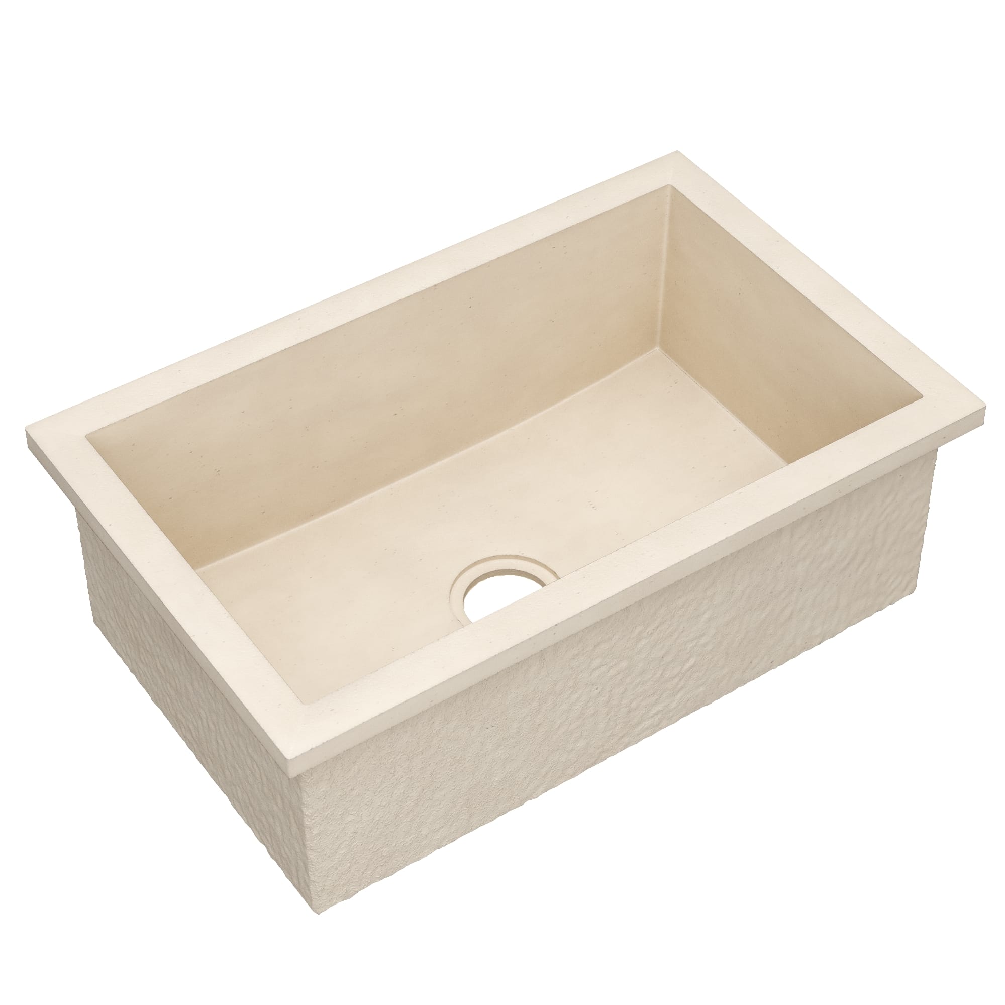 Native Trails Pacifica 30" Undermount NativeStone Concrete Kitchen Sink, Sand, NSK3019-D Product Image