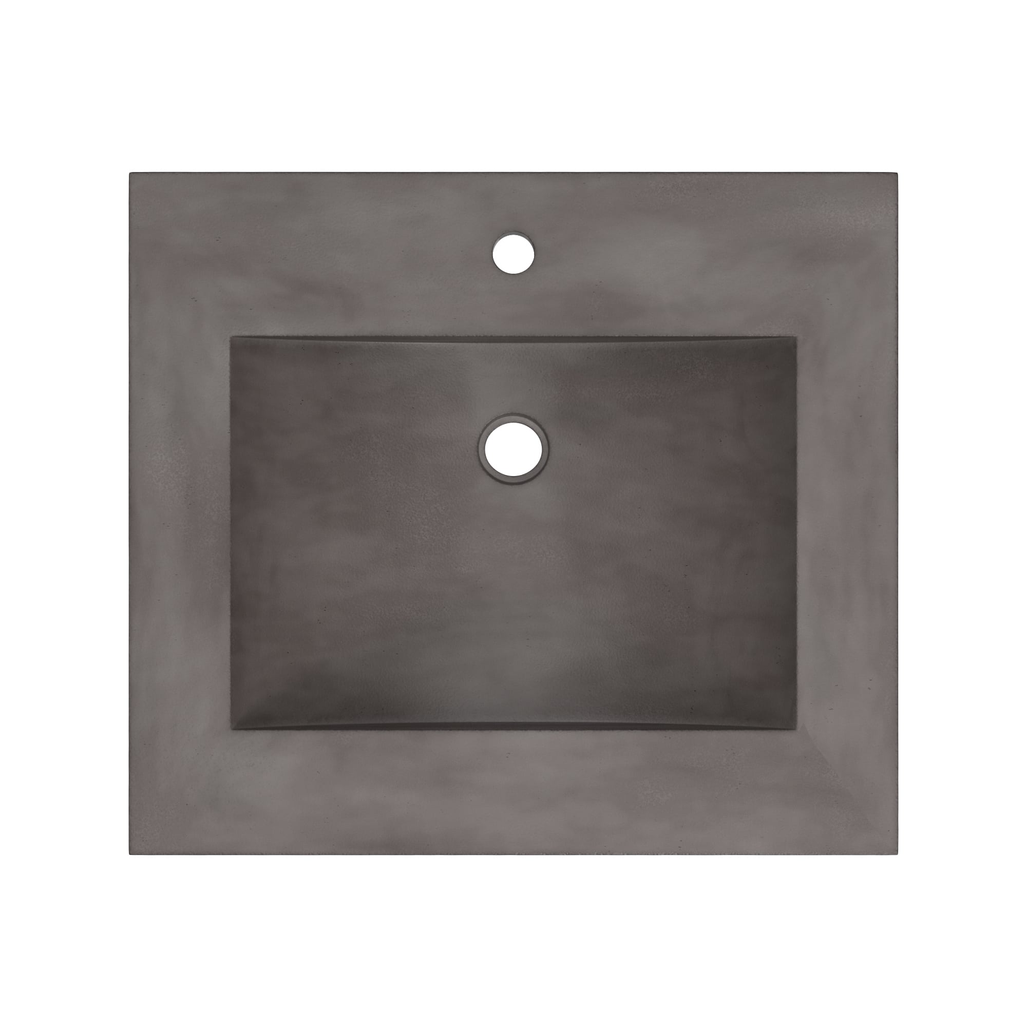 Native Trails 24" Palomar ADA NativeStone Vanity Top and Sink in Slate, Single Faucet Hole, NSVNT24-S1