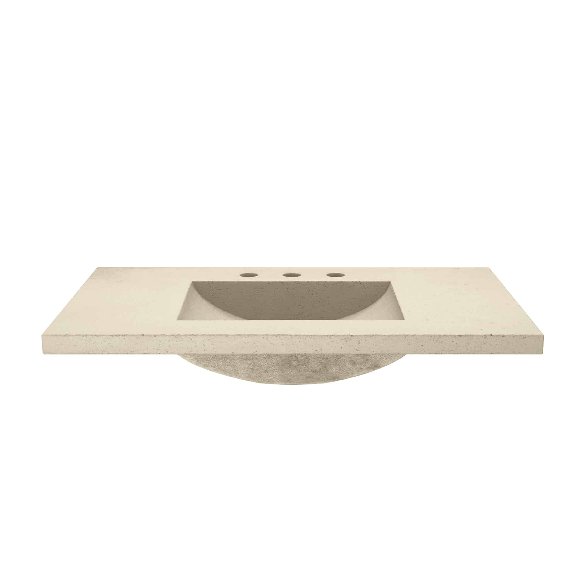 Native Trails 36" Palomar ADA NativeStone Vanity Top and Sink in Sand, 8" Widespread Cutout, NSVNT36-D Product Image