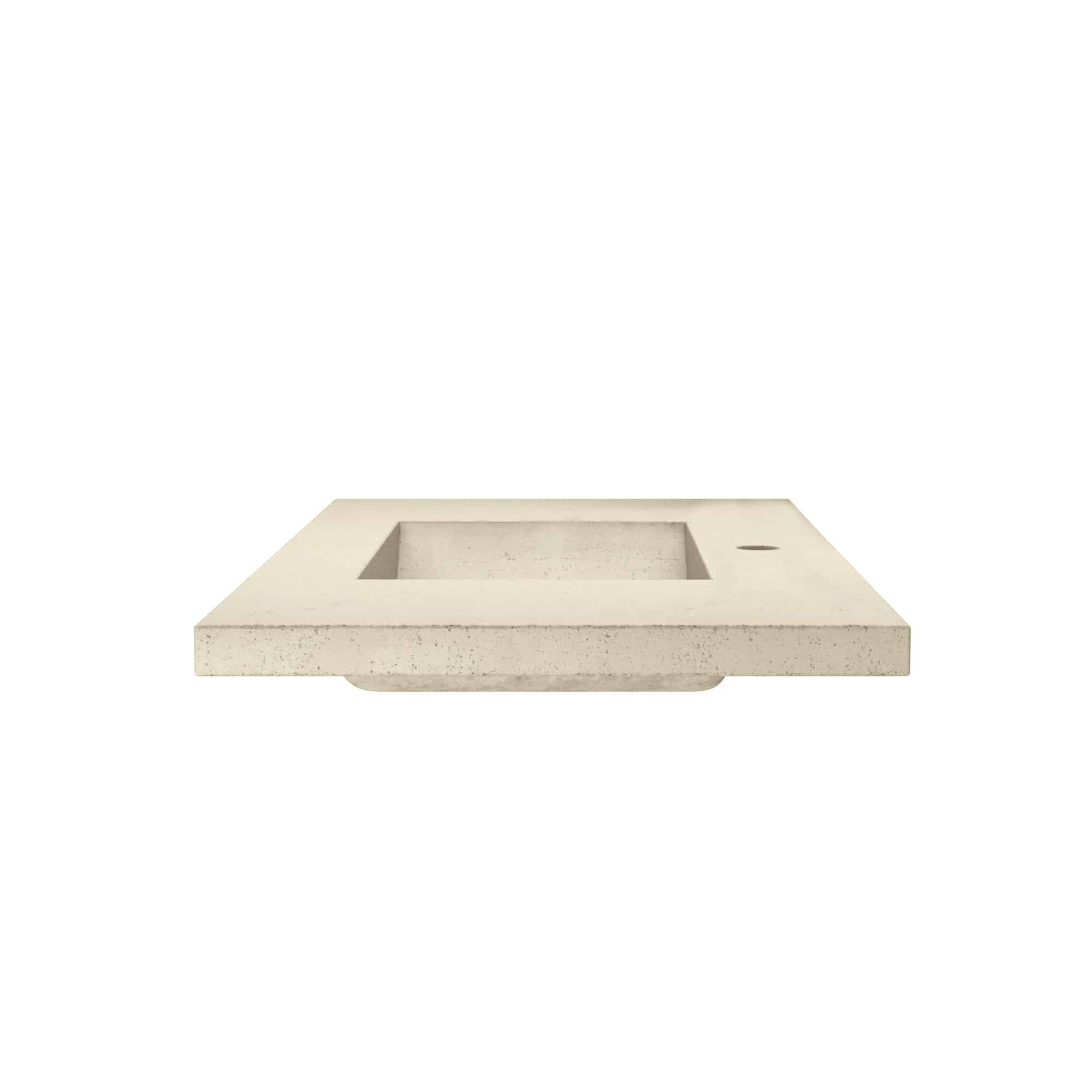 Native Trails 36" Palomar ADA NativeStone Vanity Top and Sink in Sand, Single Faucet Cutout, NSVNT36-D1 Product Image
