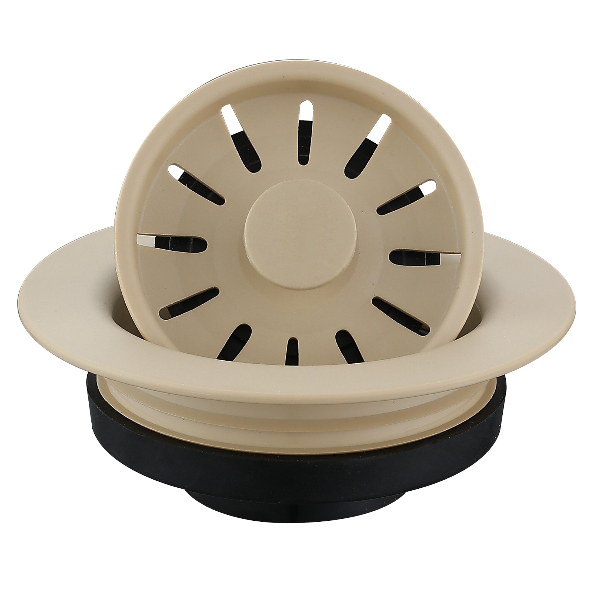 Alternate Image for Karran Plastic Disposal Flange, Bisque, QDFBI