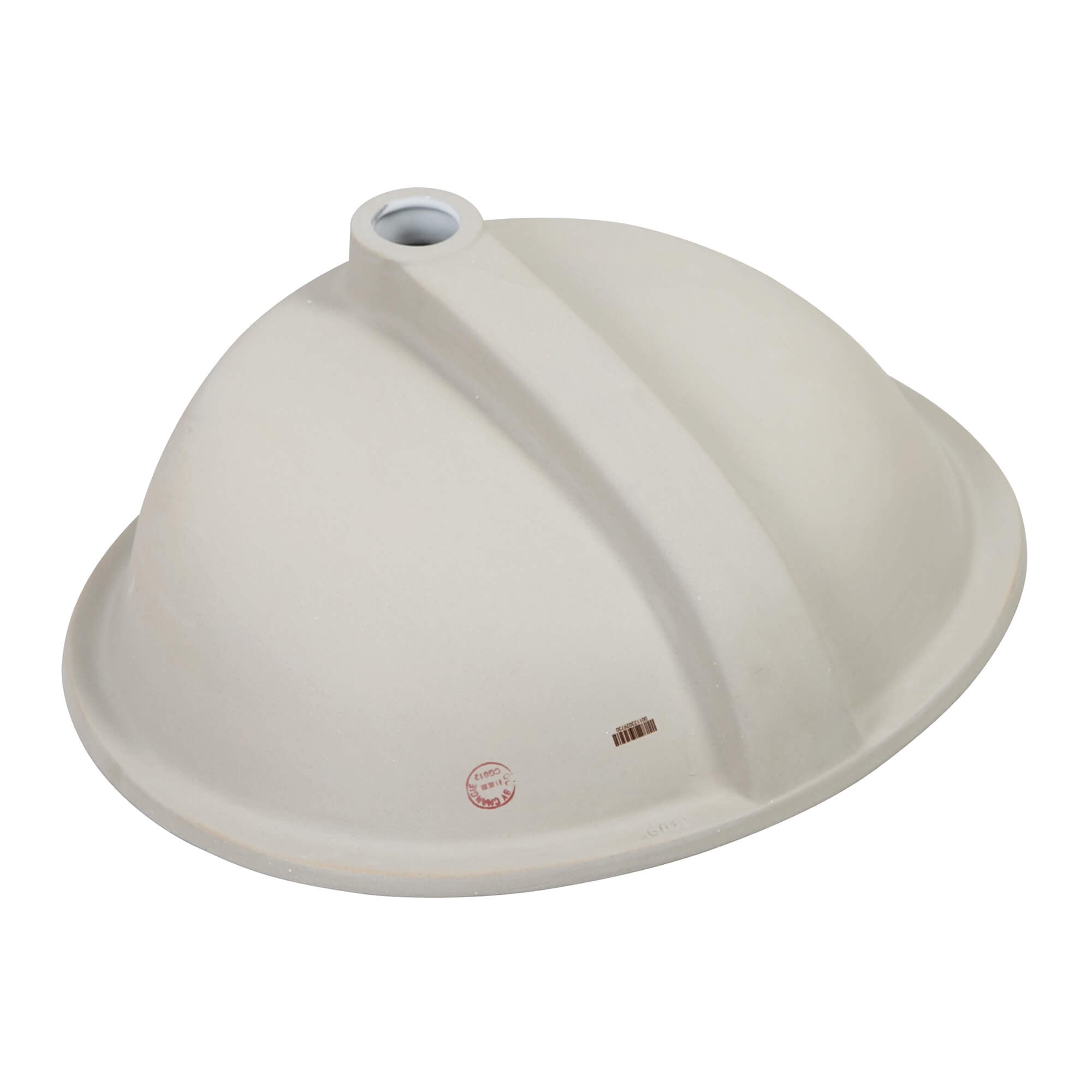Ruvati Krona 22" Oval Undermount Porcelain Bathroom Sink, White, RVB0621 Product Image