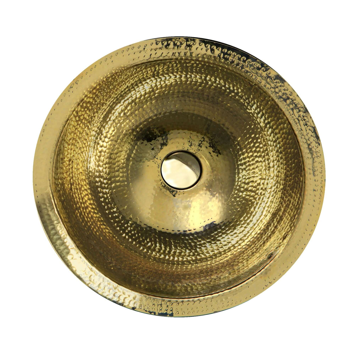 Alternate Image for Nantucket Sinks Brightwork Home 17" Brass Bathroom Sink, RLB-OF
