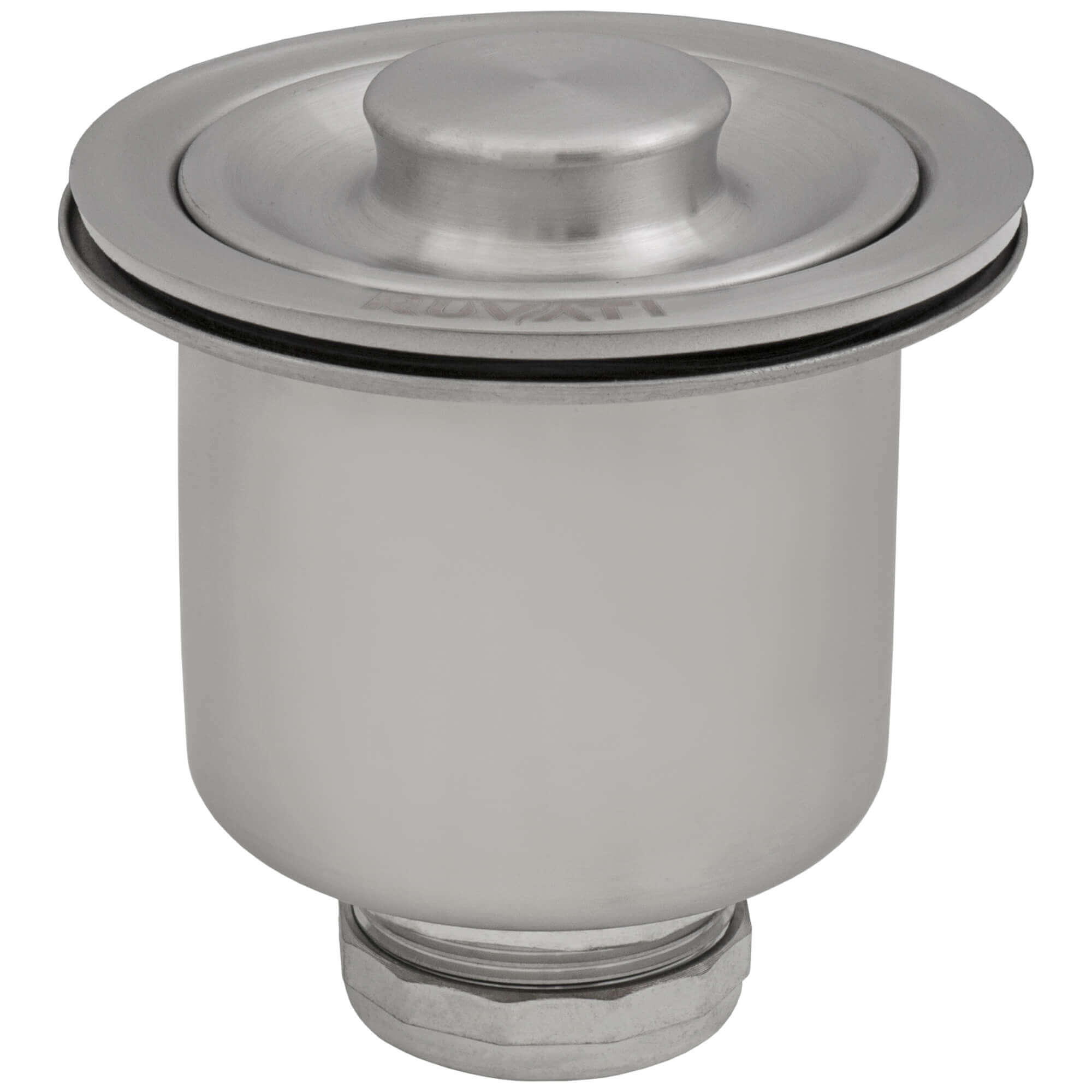Alternative View of Ruvati Deep Basket Strainer Drain for Kitchen Sinks all Metal with Stopper 3-1/2 inch, Stainless Steel, RVA1027ST