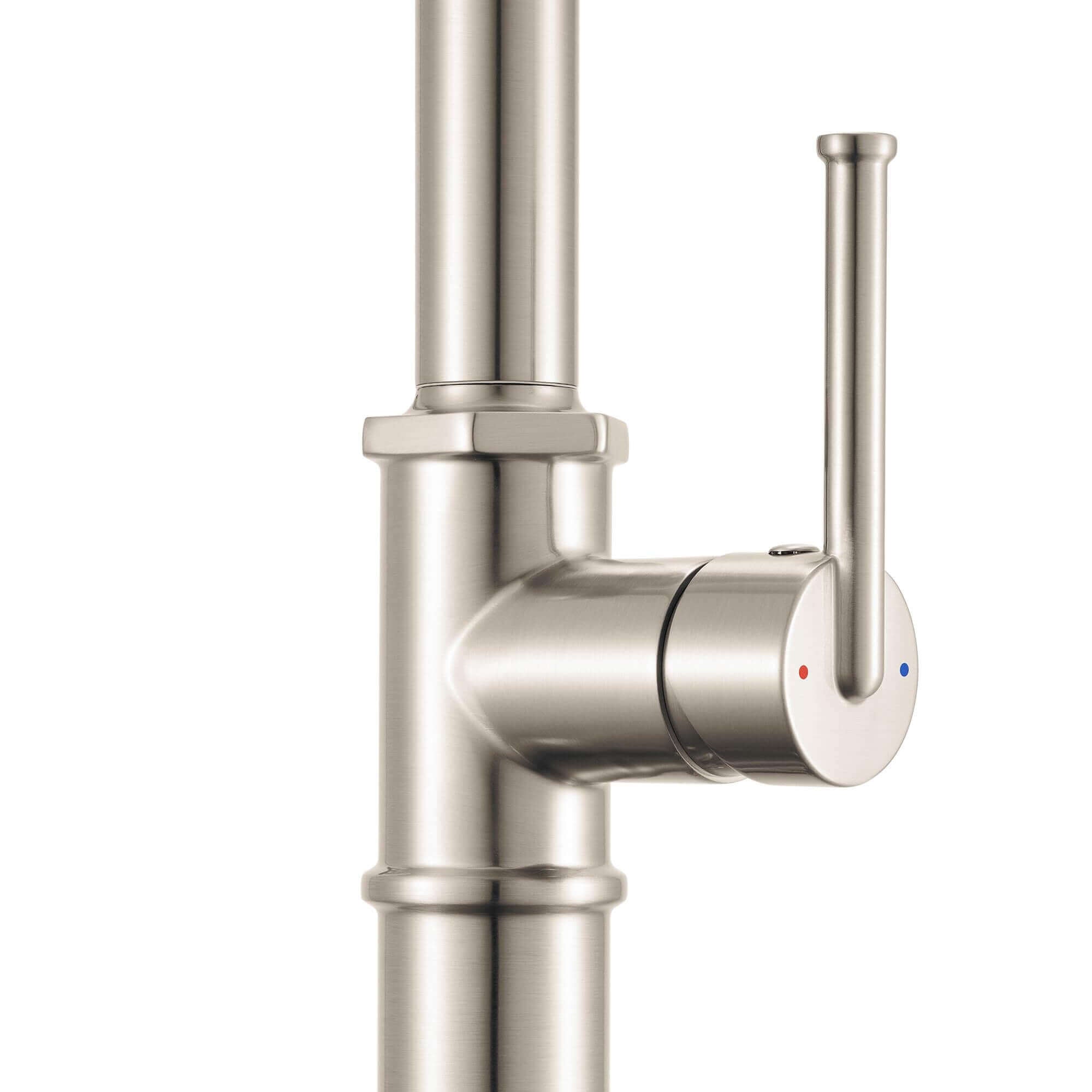 Ruvati Idris Pull Down Kitchen Faucet, Stainless Steel, Single Lever, RVF1239BN Product Image