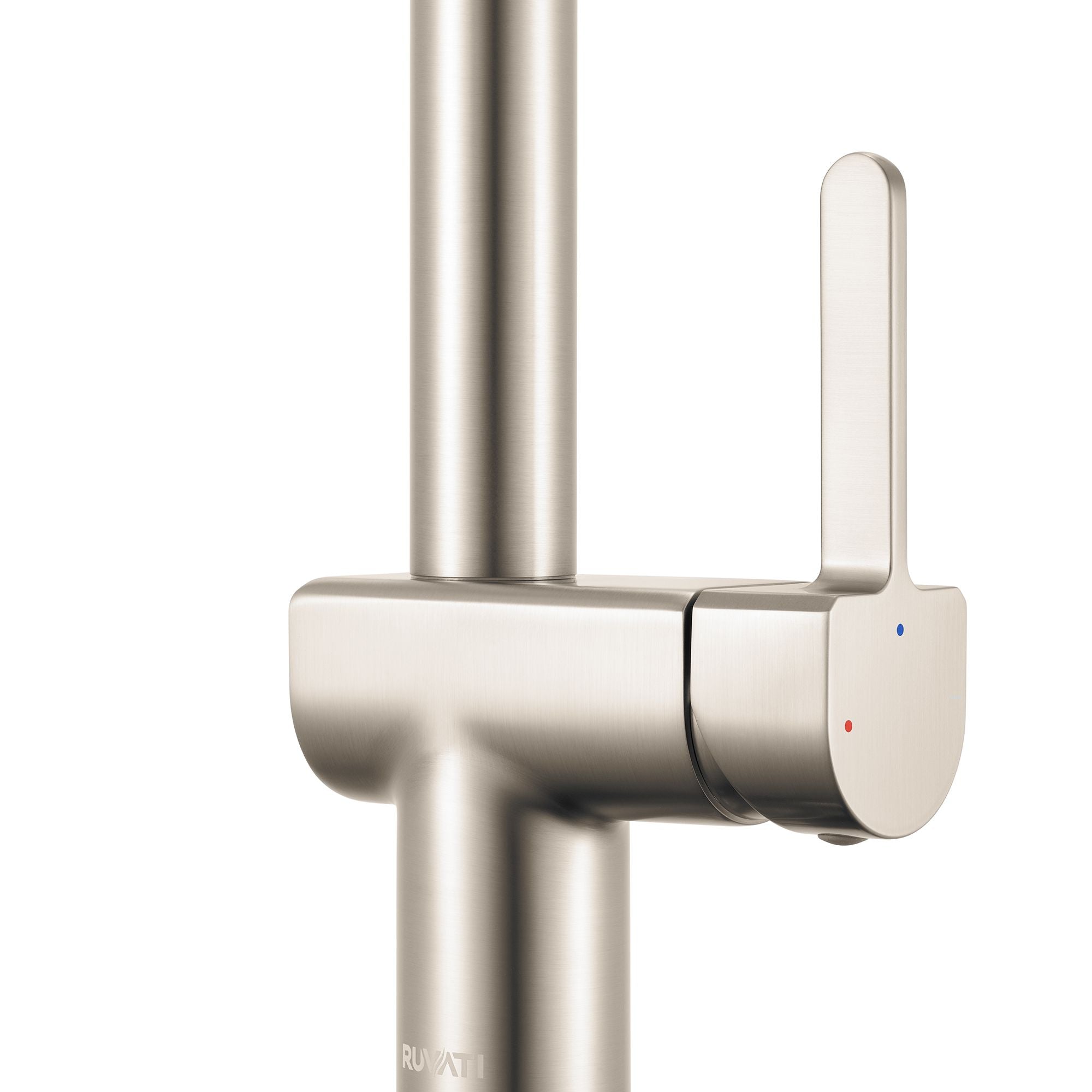 Ruvati Seneca Pull Down Pre-Rinse Kitchen Faucet, Stainless Steel, Single Lever, RVF1243BN Product Image