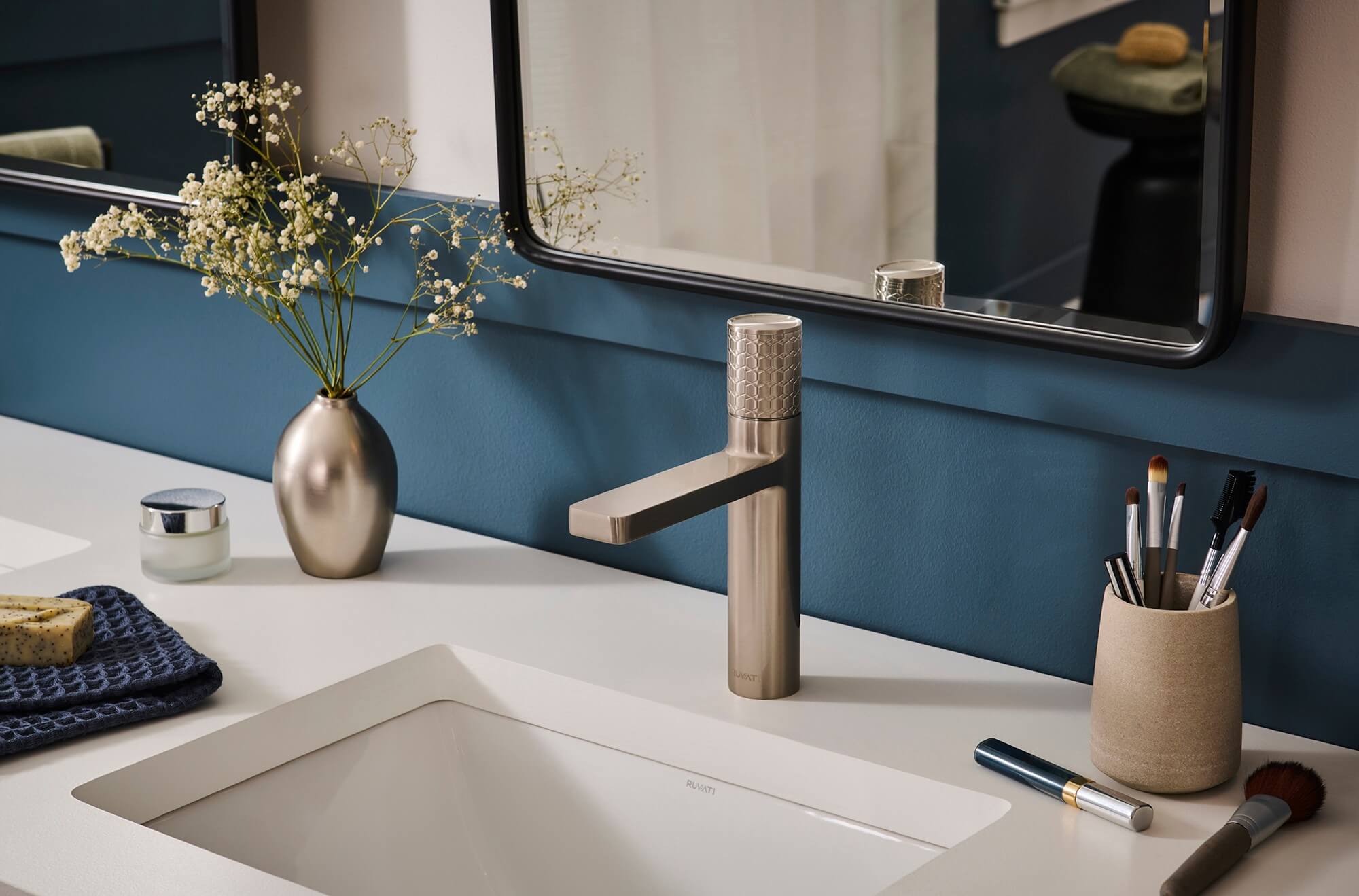 Ruvati Emilio Bathroom Faucet, Brushed Nickel, Single Lever, RVF5133BN Product Image