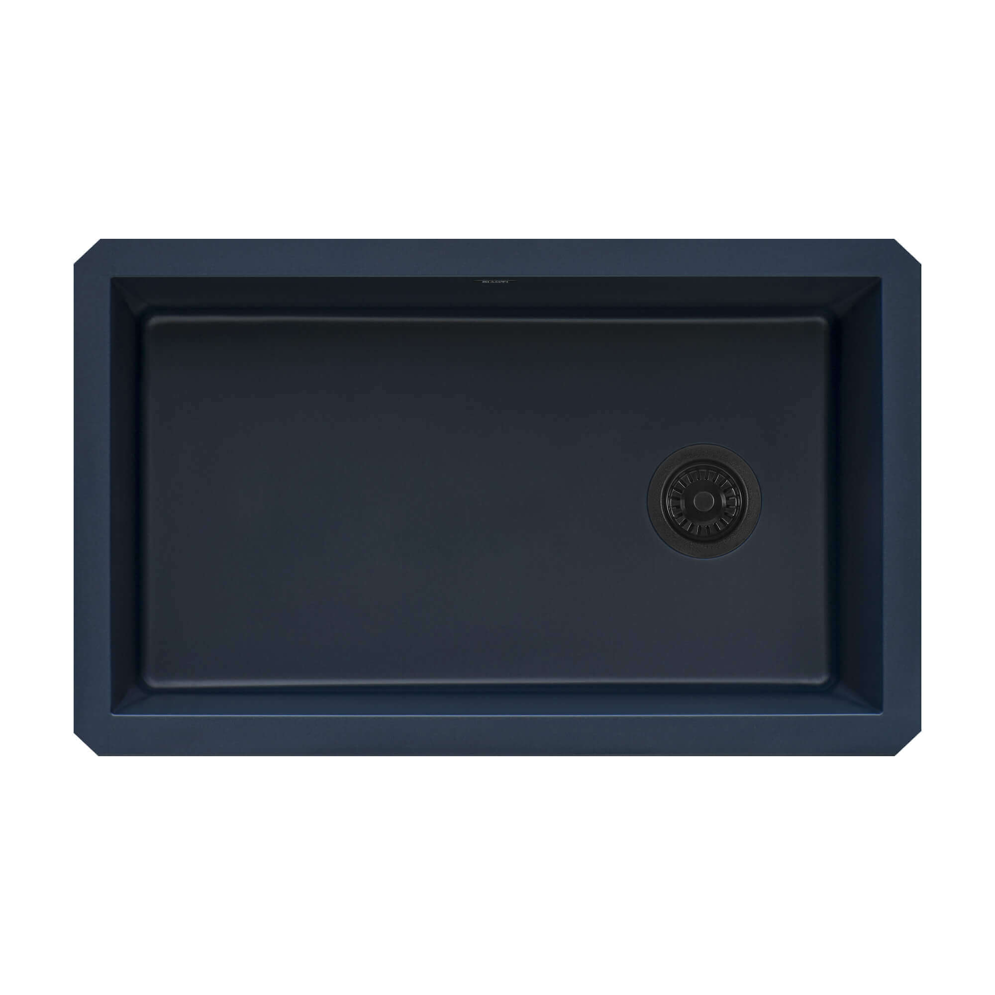 Alternate Image for Ruvati 32 x 19 inch epiGranite Undermount Granite Composite Single Bowl Kitchen Sink, Catalina Blue , RVG2033LU