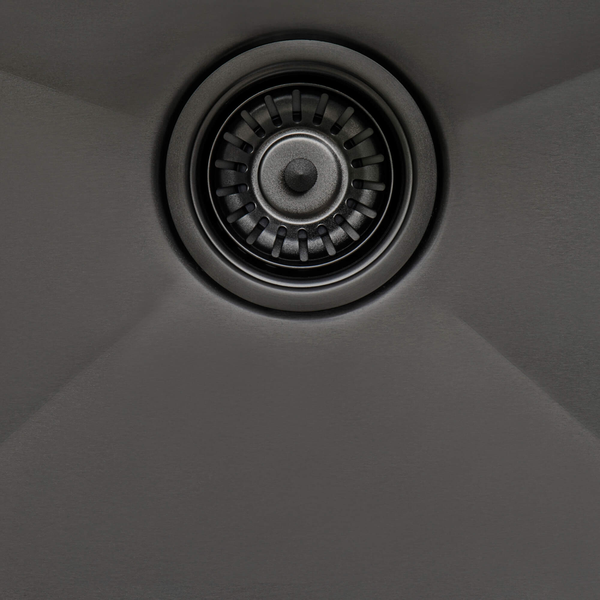Alternate Image for Ruvati Giana 33" Drop-in Topmount Stainless Steel Workstation Kitchen Sink, Gunmetal Matte Black, 16 Gauge, RVH5003BL