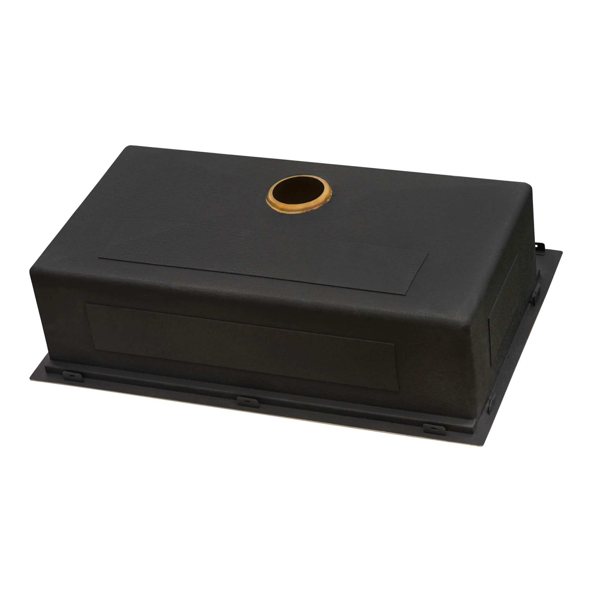 Alternate Image for Ruvati Giana 33" Drop-in Topmount Stainless Steel Workstation Kitchen Sink, Matte Gold Brass Tone, 16 Gauge, RVH5003GG