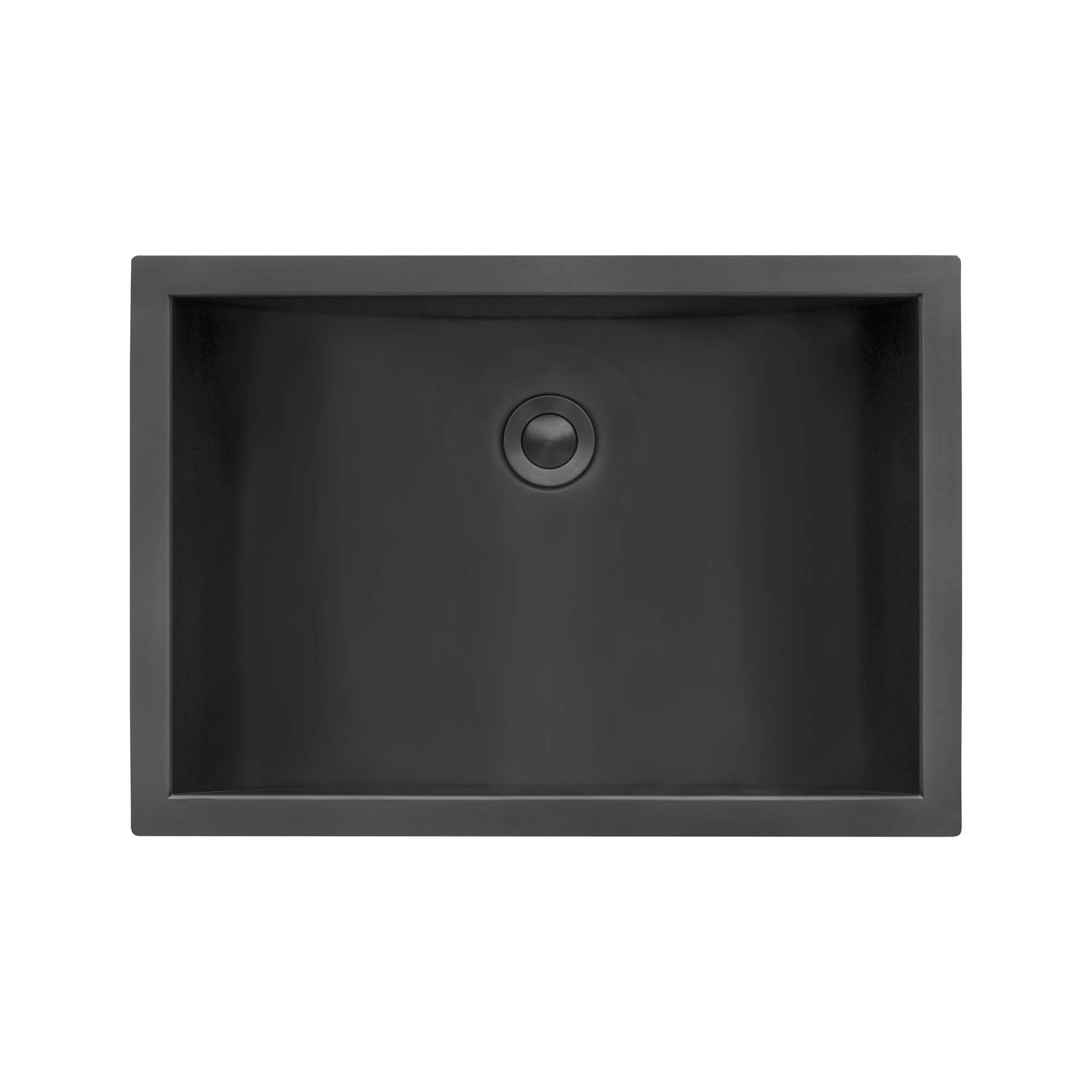 Alternate Image for Ruvati Ariaso 16 x 13 inch Gunmetal Black Undermount Bathroom Sink Stainless Steel, 16, RVH6106BL
