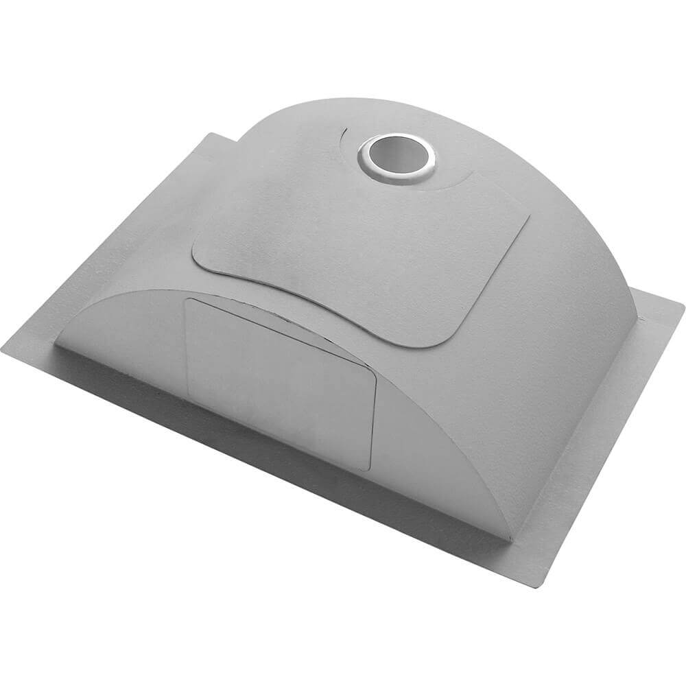 Alternate Image for Ruvati Ariaso 18" Rectangle Undermount Stainless Steel Bathroom Sink, Gunmetal Matte Black, 16 Gauge, RVH6107BL