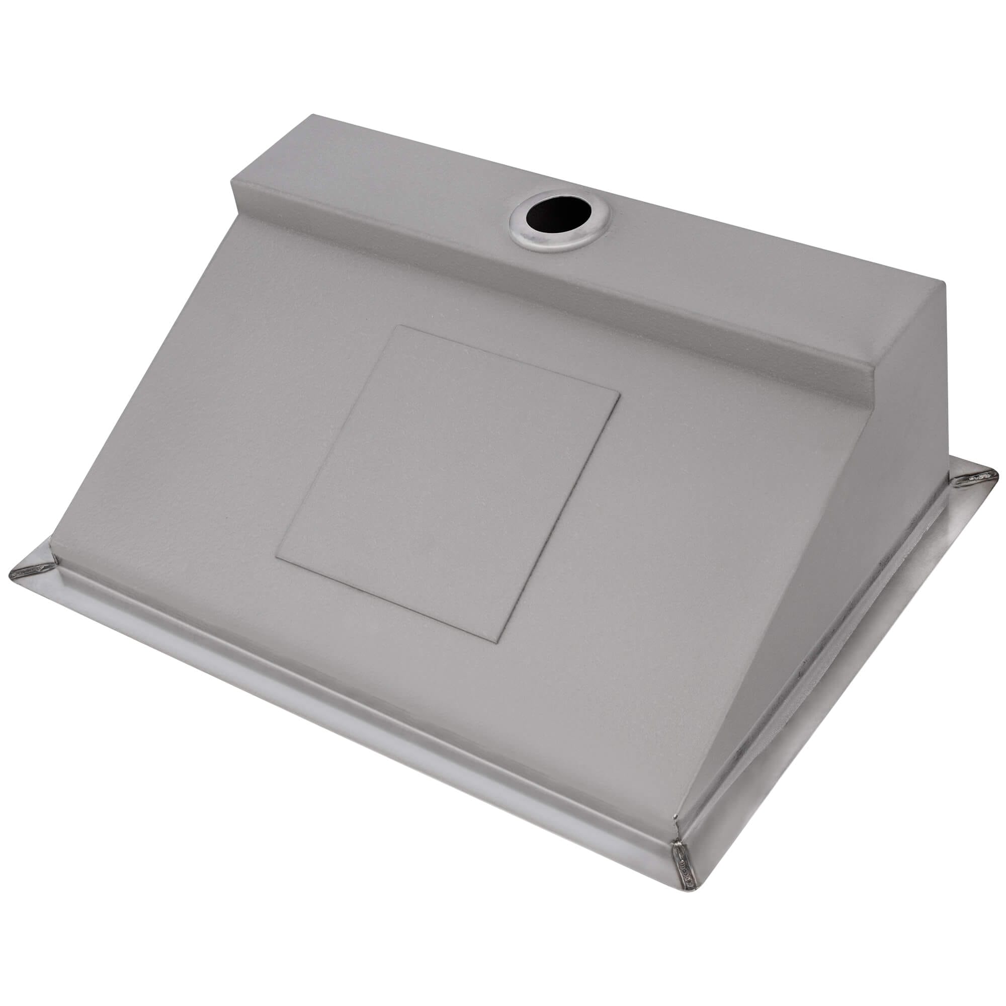 Alternate Image for Ruvati Cresta 20 x 14 inch Brushed Stainless Steel Undermount Ramp Bathroom Sink Stainless Steel, 16, RVH6140ST