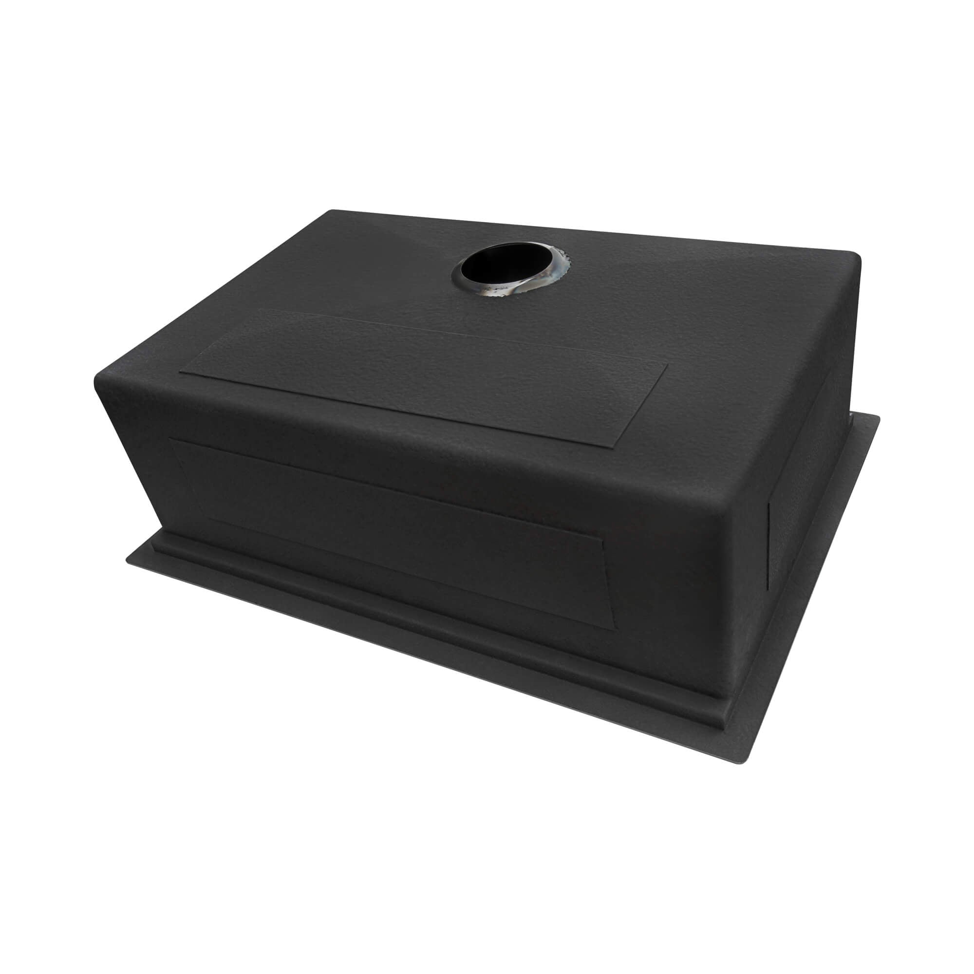 Alternate Image for Ruvati Giana 27" Undermount Stainless Steel Workstation Kitchen Sink, Gunmetal Matte Black, 16 Gauge, RVH6527BL