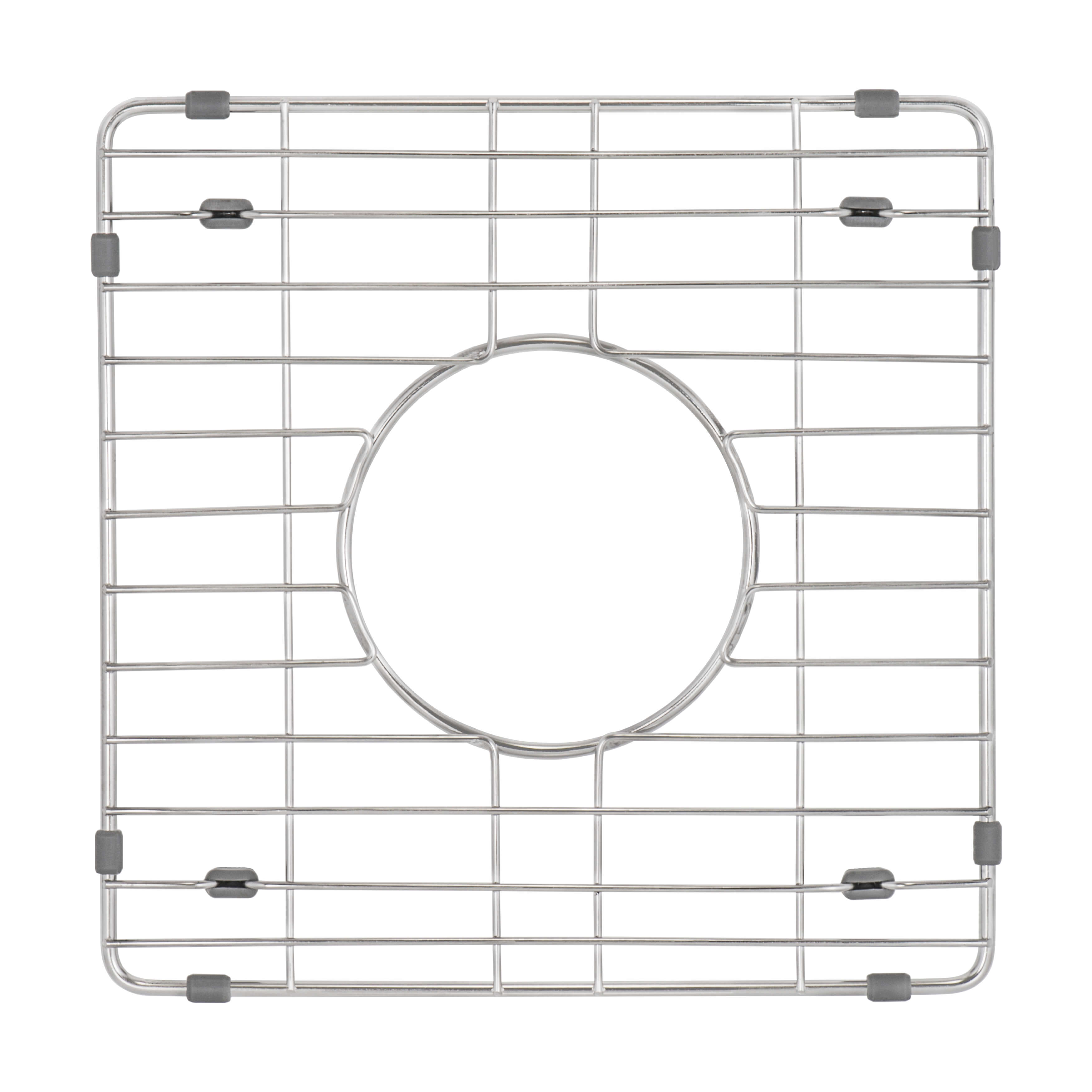 Alternate Image for Ruvati Rinse Grid Bumpers (6 qty) and Feet (4 qty) Set - Gray, RVA11019