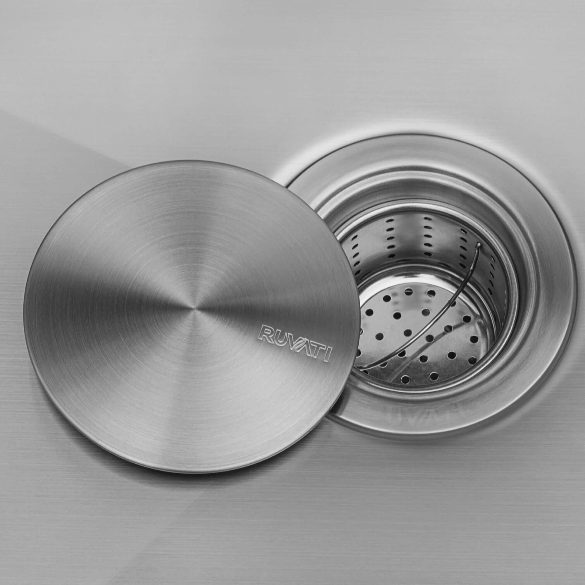 Alternate Image for Ruvati Gravena 16" Undermount Rectangle Stainless Steel Bar/Prep Sink, 16 Gauge, Rounded Corners, RVH7116