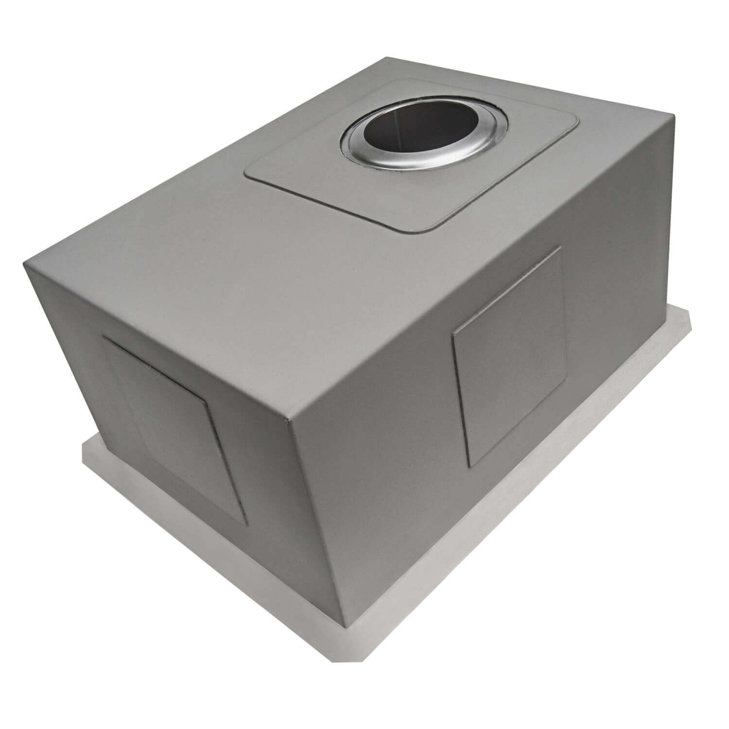Alternate Image for Ruvati Gravena 16" Undermount Rectangle Stainless Steel Bar/Prep Sink, 16 Gauge, Rounded Corners, RVH7116