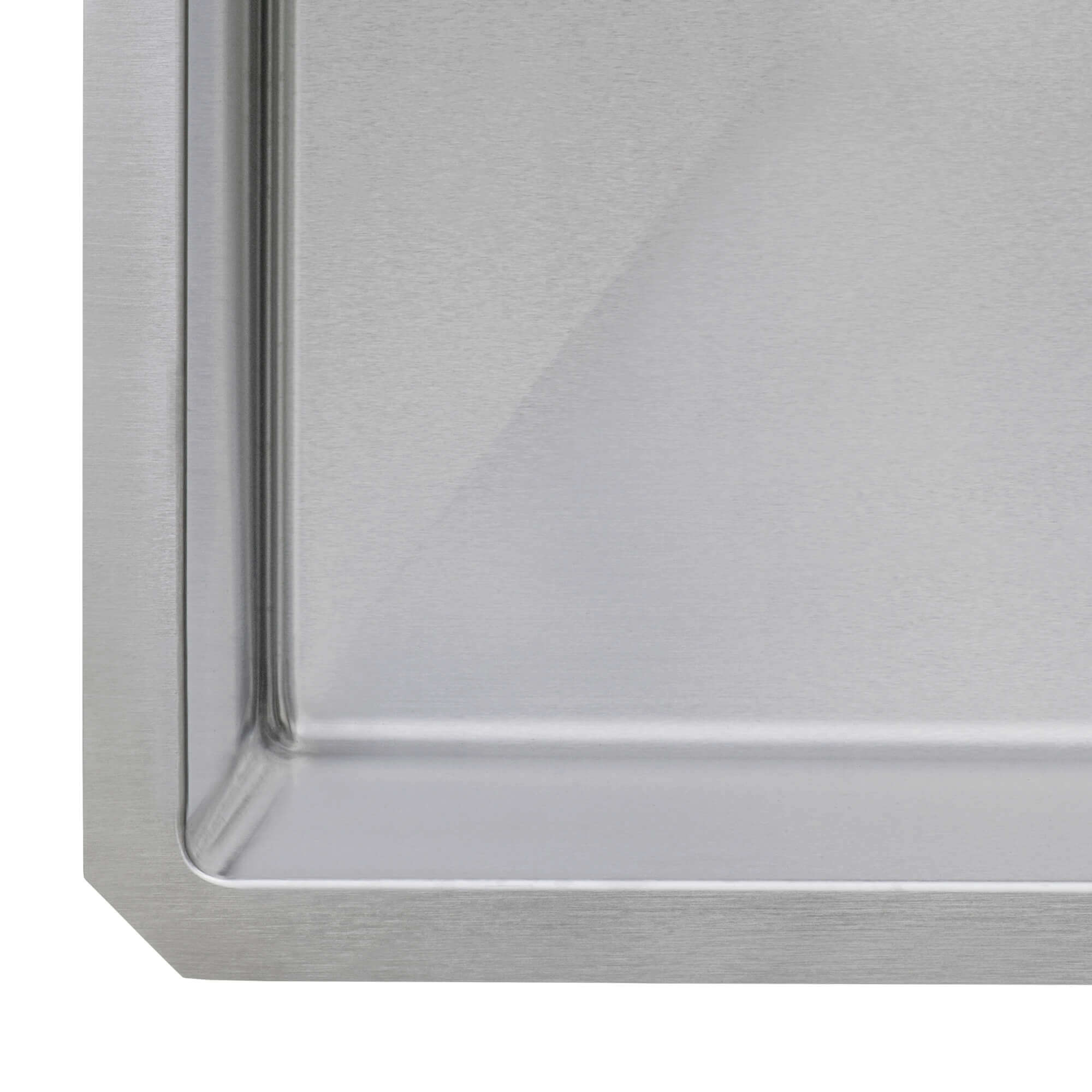 Alternate Image for Ruvati Gravena 18" Undermount Square Stainless Steel Bar/Prep Sink, 16 Gauge, Round Corners, RVH7118
