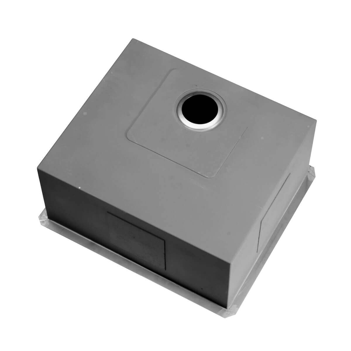 Alternate Image for Ruvati Gravena 26" Undermount Stainless Steel Kitchen Sink, 16 Gauge, Rounded Corners, RVH7126