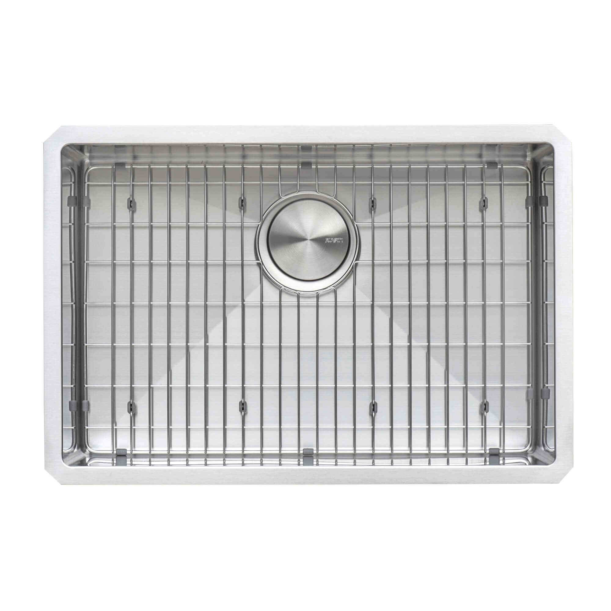 Alternate Image for Ruvati Gravena 28" Undermount Stainless Steel Kitchen Sink, 16 Gauge, Rounded Corners, RVH7250