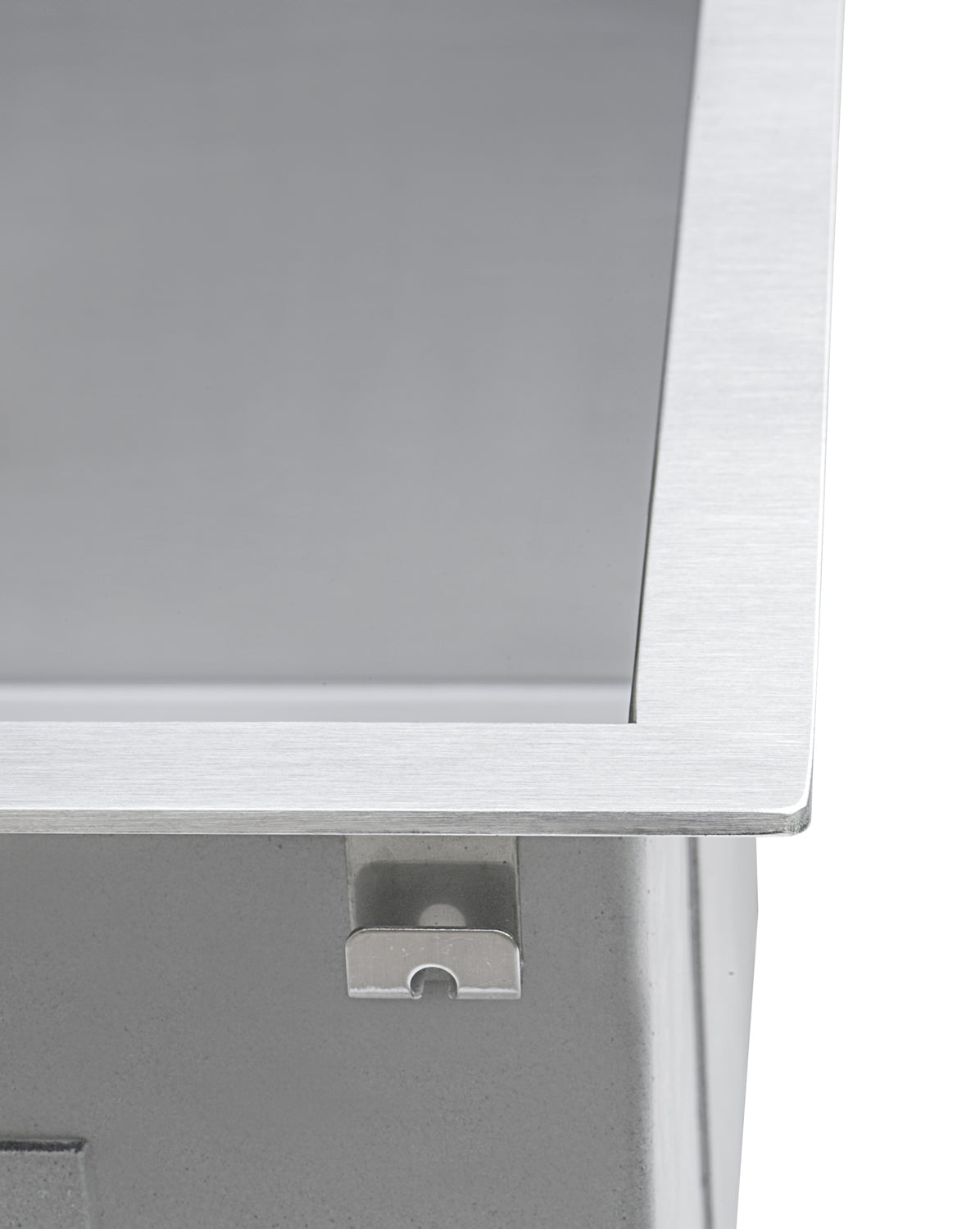 Alternate Image for Ruvati Tirana 33" Drop In Stainless Steel Kitchen Sink, 60/40 Double Bowl, 16 Gauge, Zero Radius, RVH8059