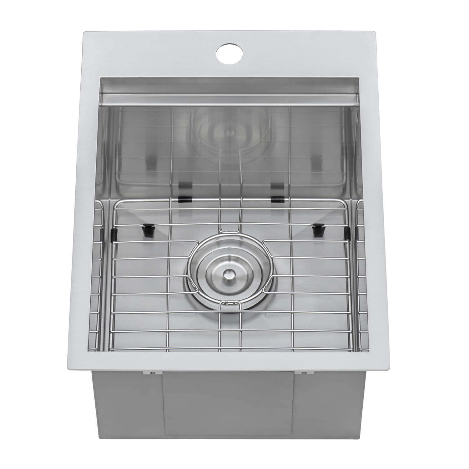 Alternate Image for Ruvati Vino 15" Rectangle Stainless Steel Workstation Bar/Prep Sink, 16 Gauge, RVH8210