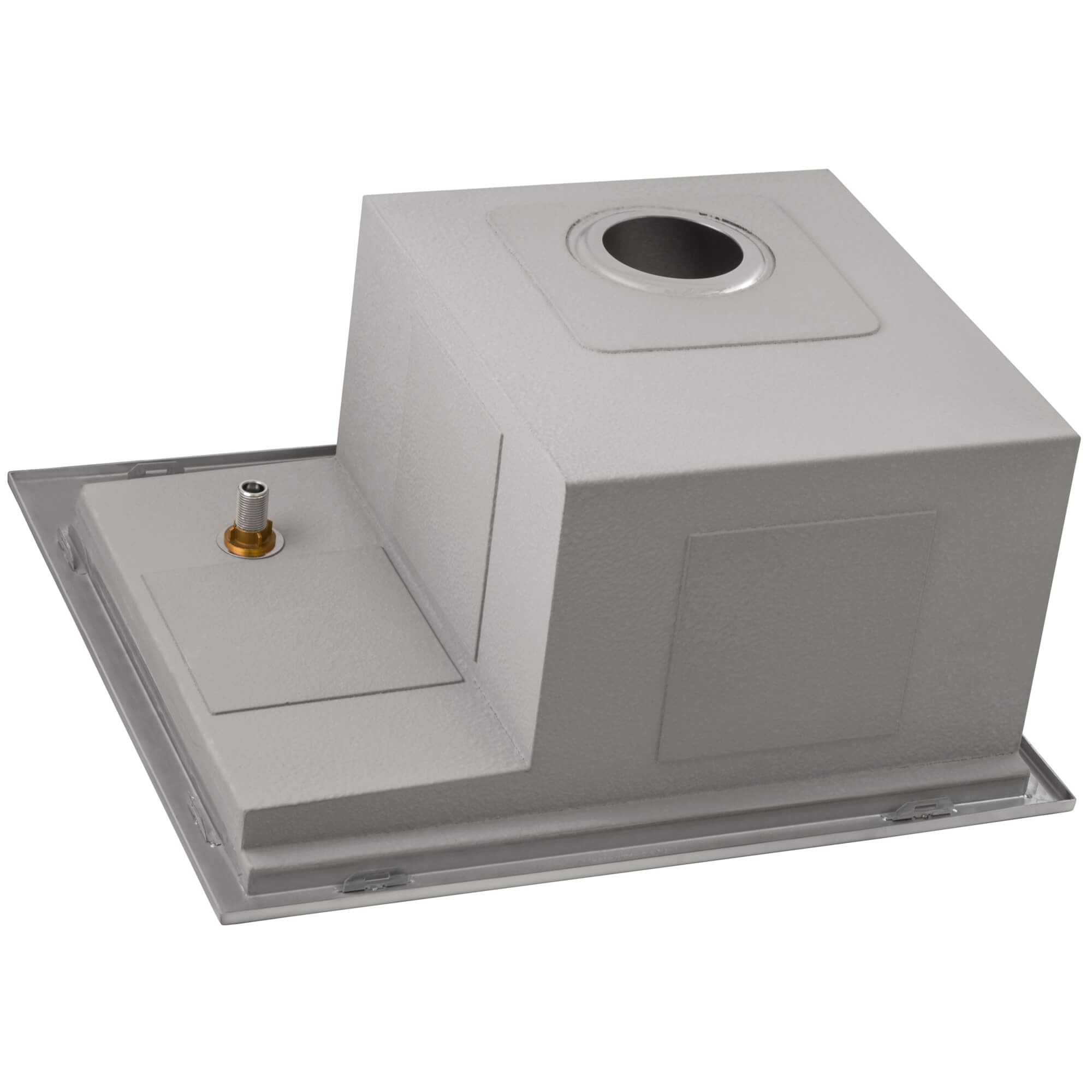 Alternate Image for Ruvati Glass Rinser and Sink Combo 22 inch Workstation for Wet Bar Bottle Washer Drop in Topmount, RVH8262ST