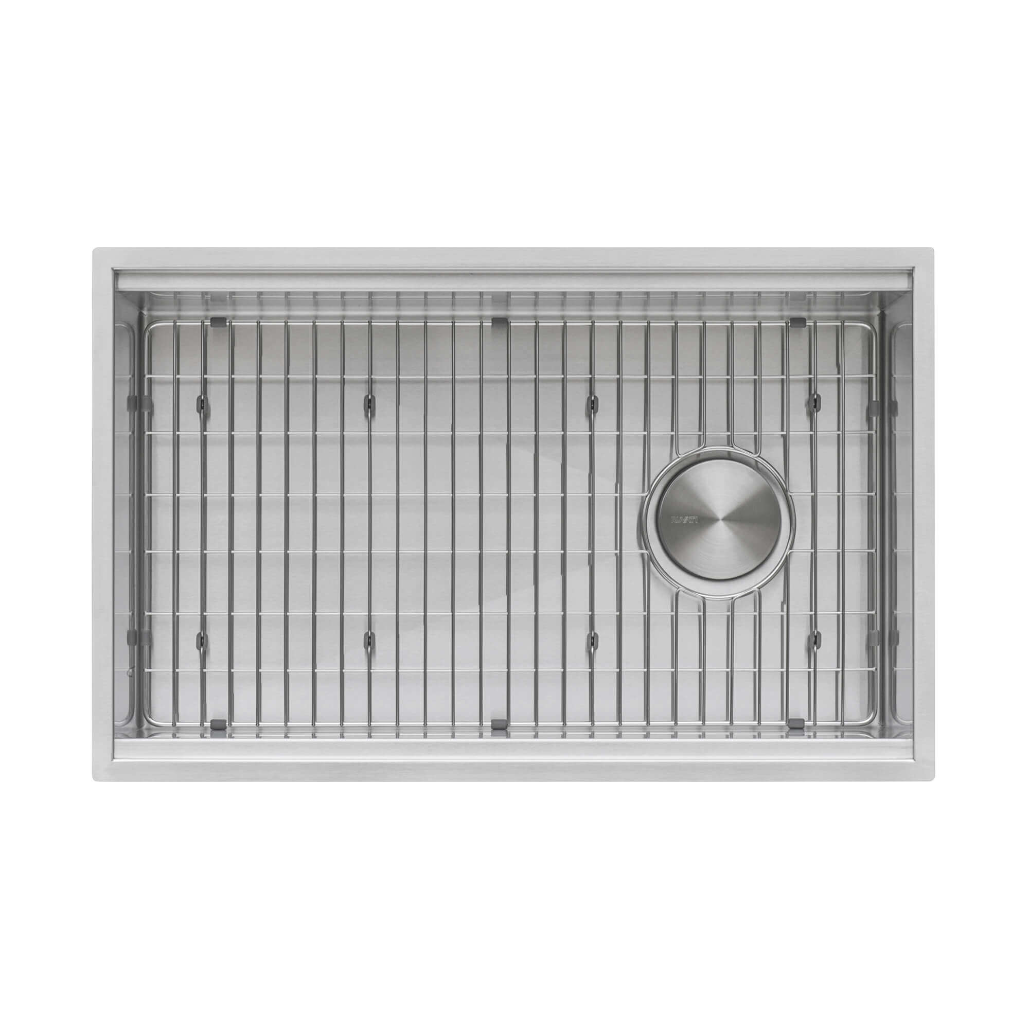 Alternate Image for Ruvati Veniso 30" Slope Bottom Offset Drain Undermount Stainless Steel Workstation Kitchen Sink, 16 Gauge, RVH8582