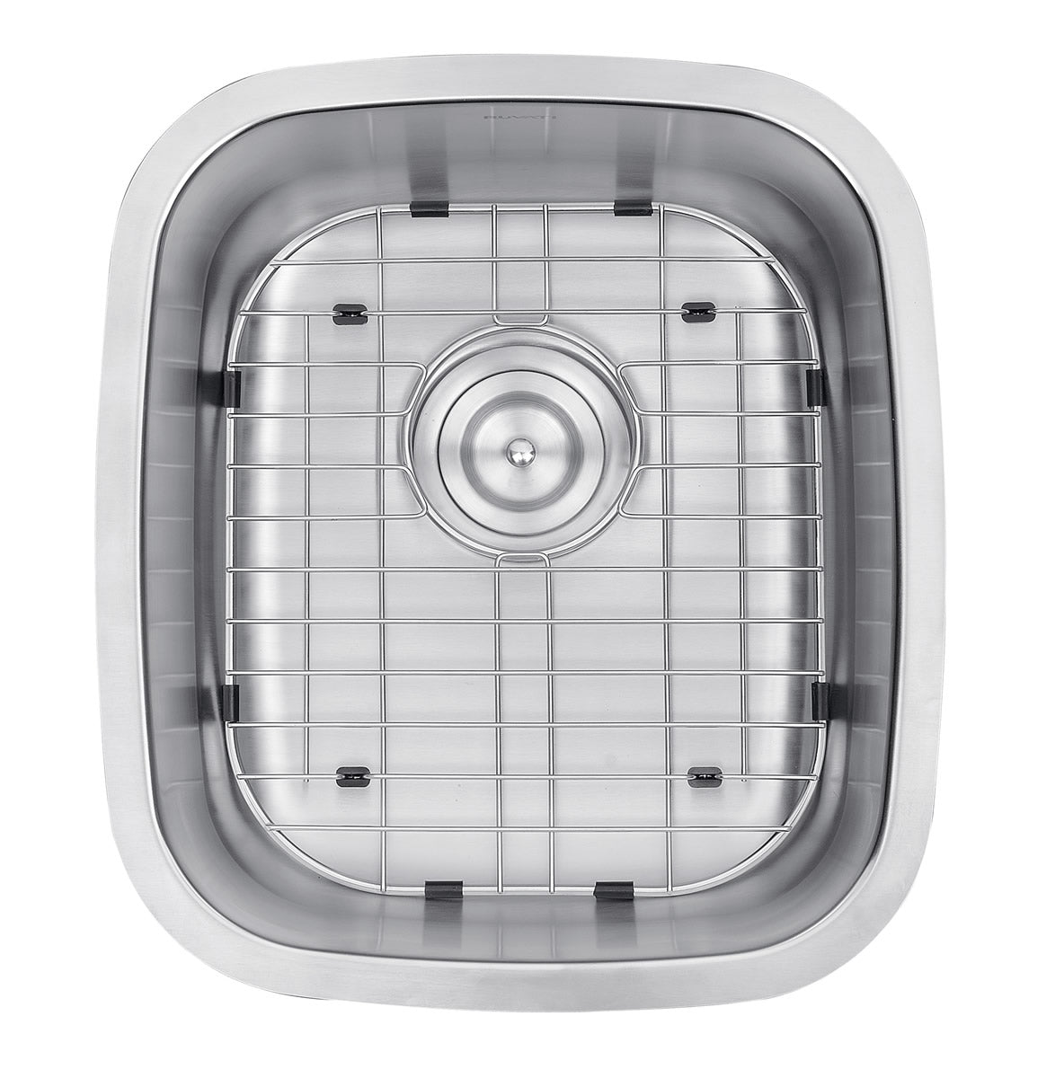 Alternate Image for Ruvati Parmi 16" Undermount Rectangle Stainless Steel Bar/Prep Sink, 16 Gauge, RVM4110