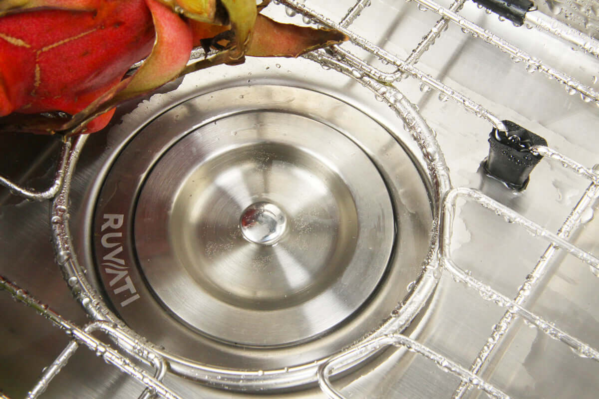 Alternate Image for Ruvati Parmi 23" Undermount Stainless Steel Kitchen Sink, 16 Gauge, RVM4132