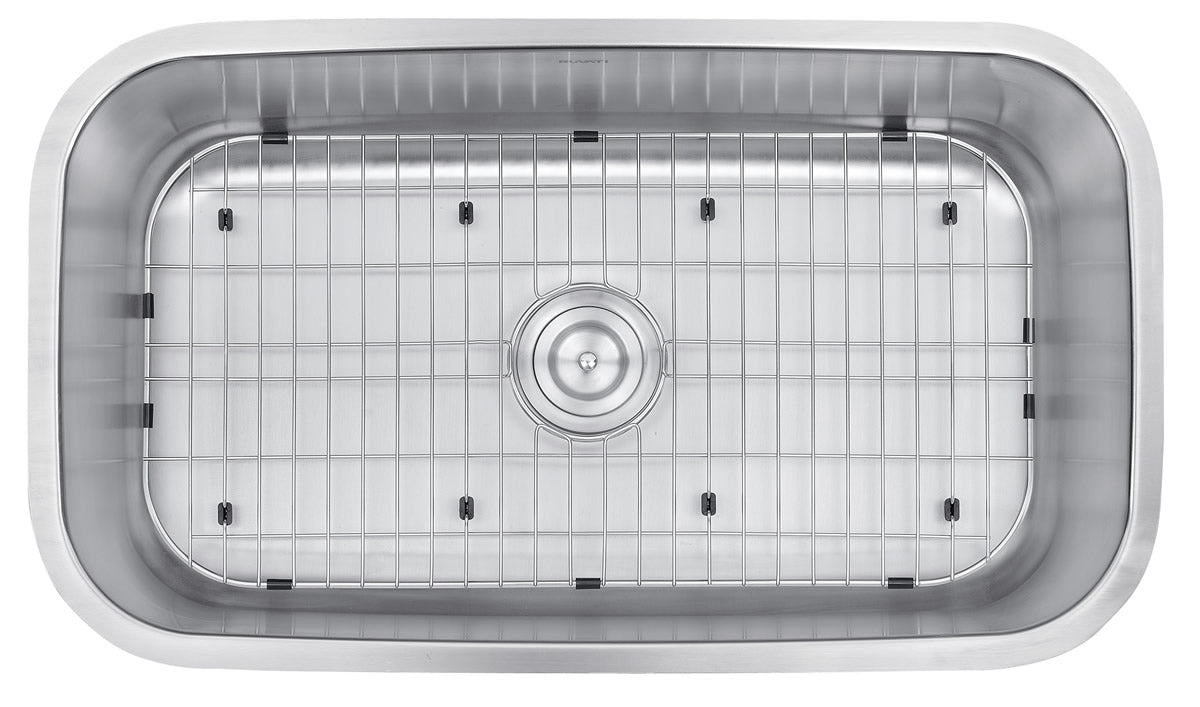 Alternate Image for Ruvati Parmi 32" Undermount Stainless Steel Kitchen Sink, 16 Gauge, RVM4200
