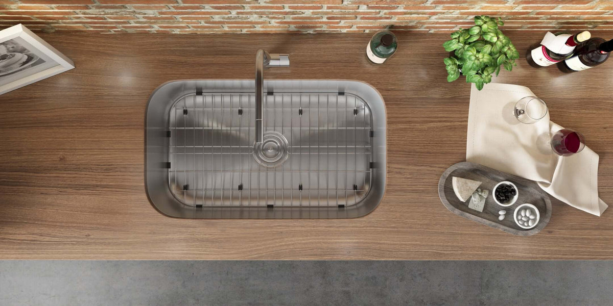 Alternate Image for Ruvati Parmi 30" Undermount Stainless Steel Kitchen Sink, 16 Gauge, RVM4250
