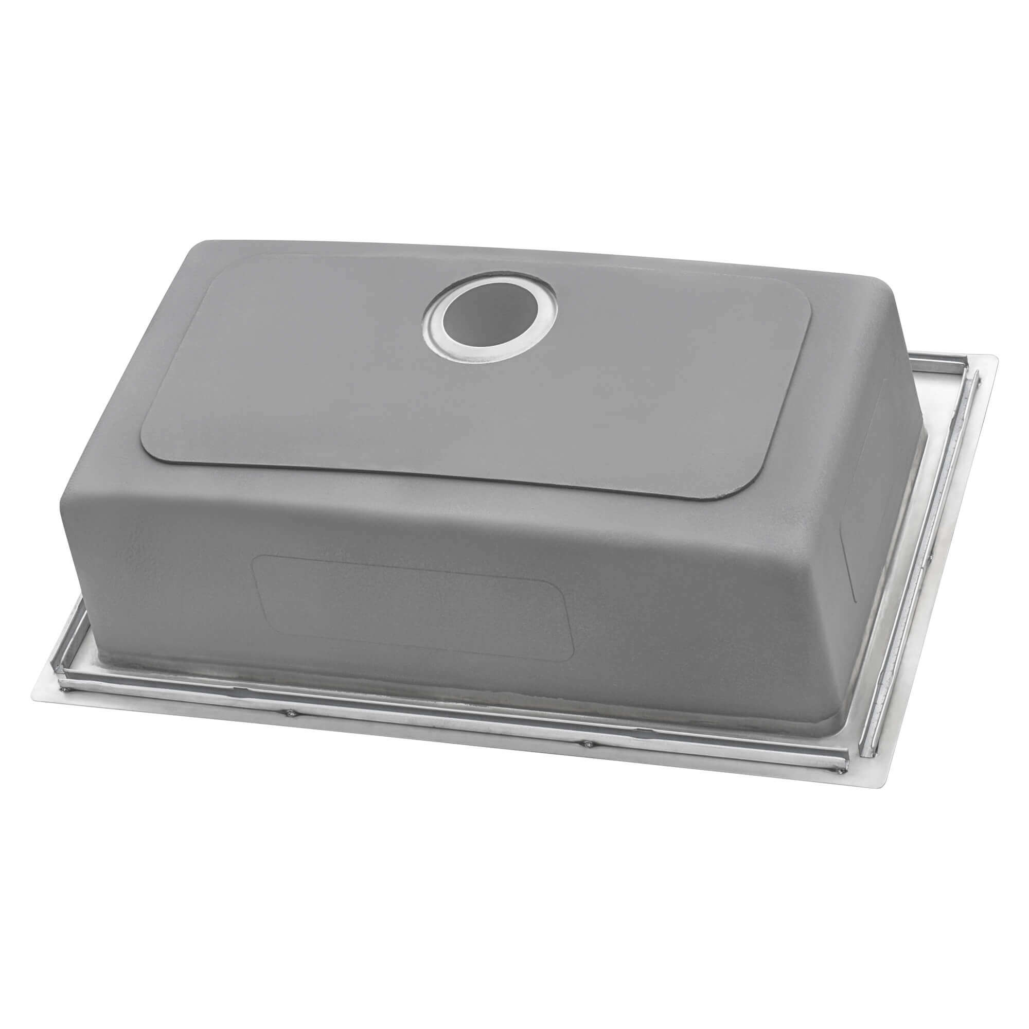 Alternate Image for Ruvati Modena 33" Drop-in Topmount Stainless Steel Kitchen Sink, 16 Gauge, RVM5001