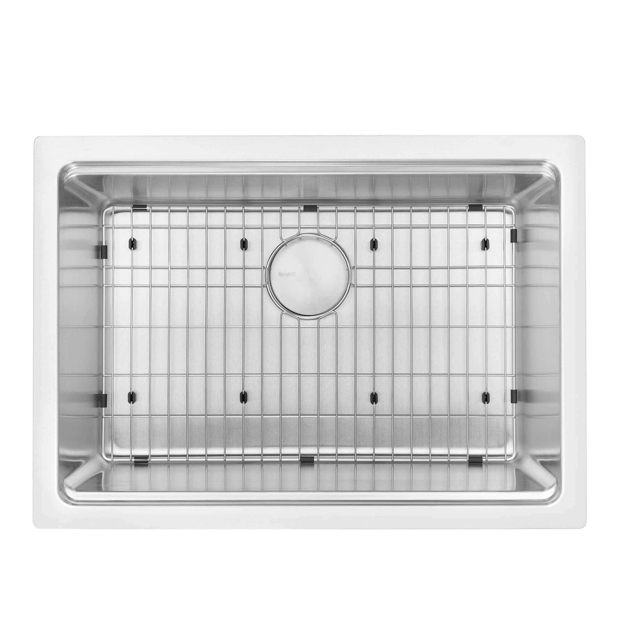 Ruvati Renaro 27" Undermount Stainless Steel Workstation Kitchen Sink, RVM5227 Product Image