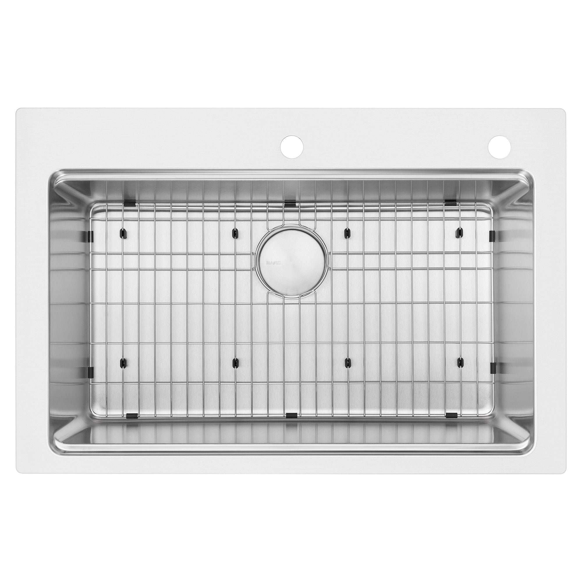 Ruvati Renaro 33" Drop In Stainless Steel Workstation Kitchen Sink, RVM5233 Product Image