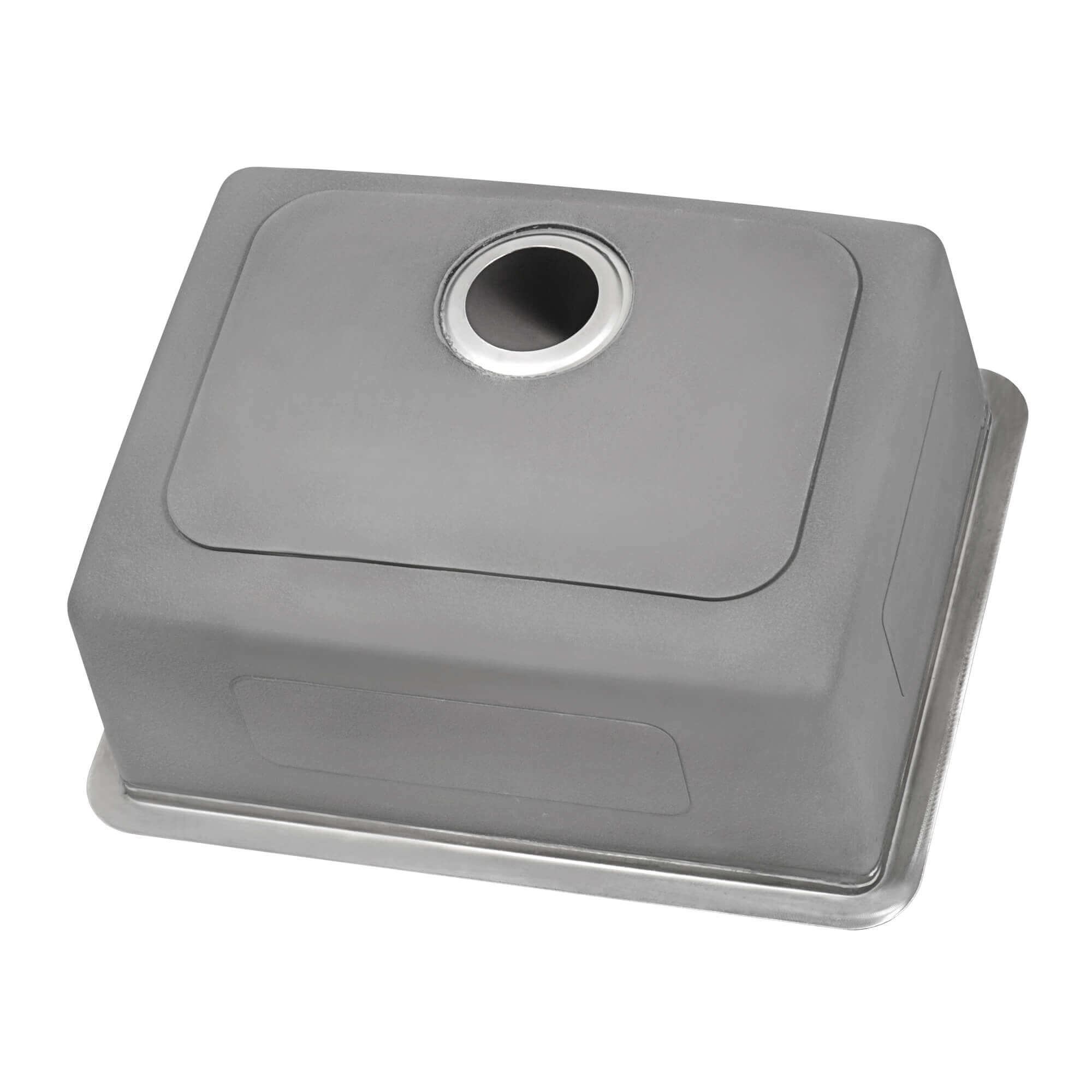 Alternate Image for Ruvati Modena 18" Undermount Rectangle Stainless Steel Bar/Prep Sink, 16 Gauge, RVM5916