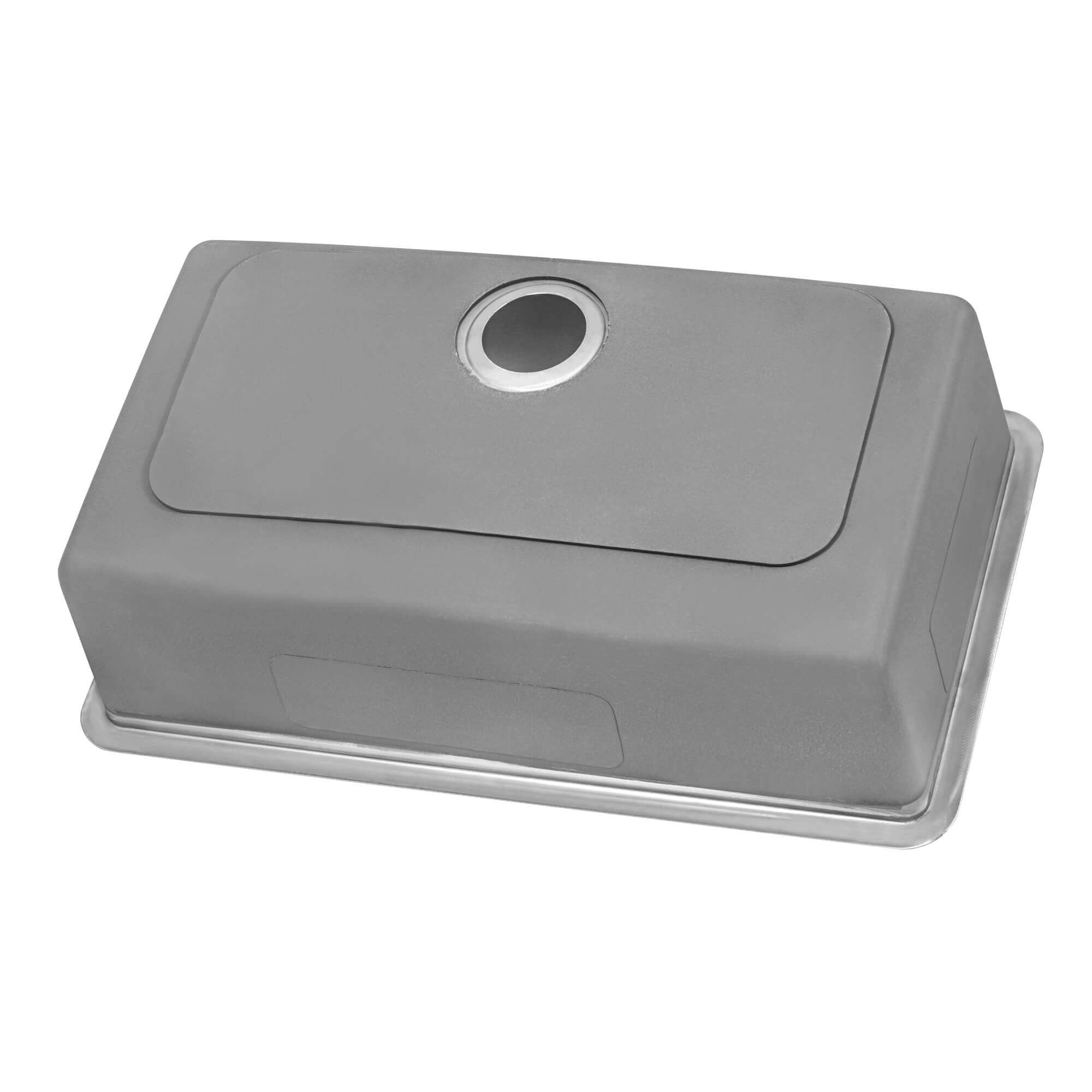 Alternate Image for Ruvati Modena 27-inch Undermount Kitchen Sink 16 Gauge Stainless Steel Single Bowl, 16, RVM5927