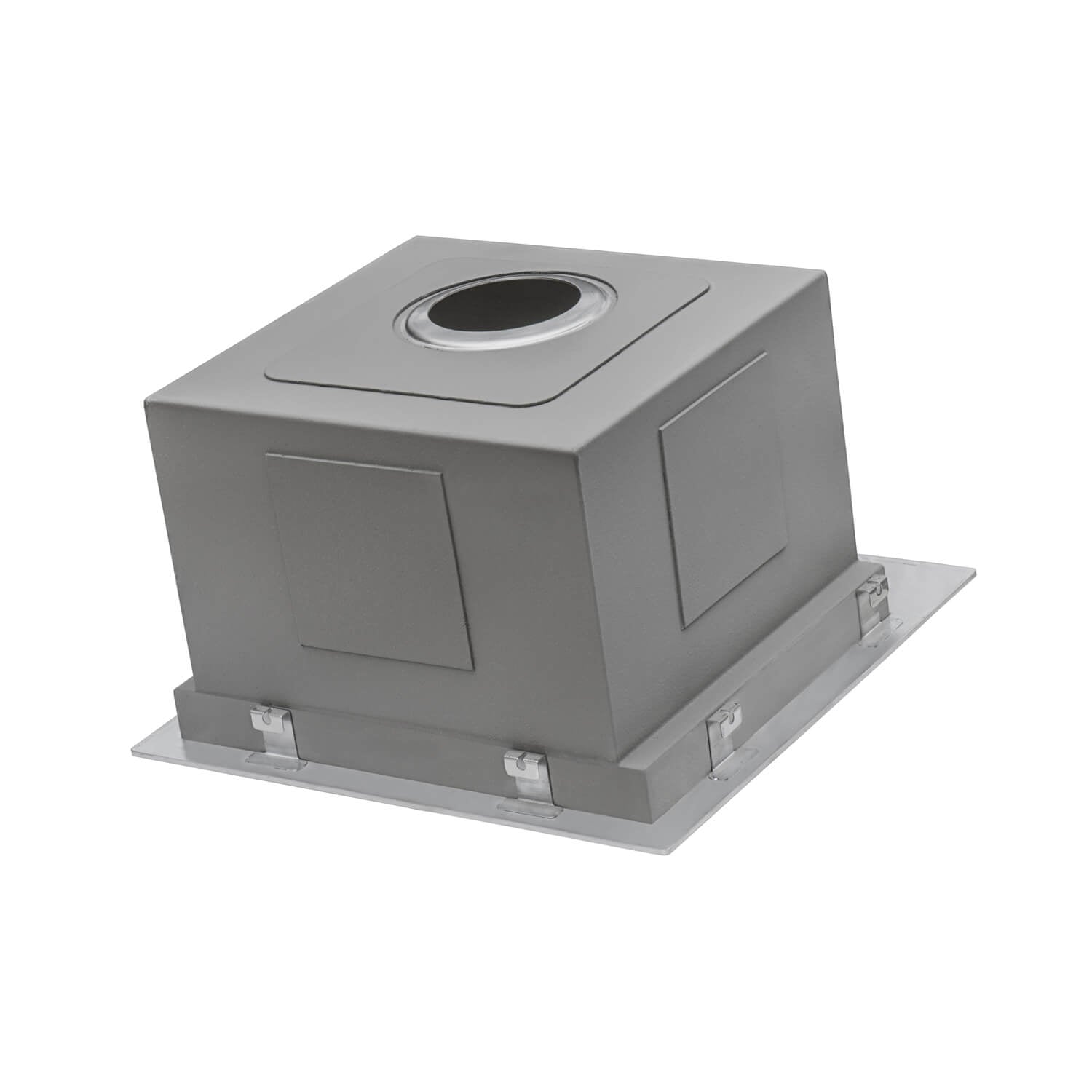 Alternate Image for Ruvati 15 x 15 inch Marine Grade T-316 Workstation Topmount RV Boat Outdoor Sink Stainless Steel, RVQ5215