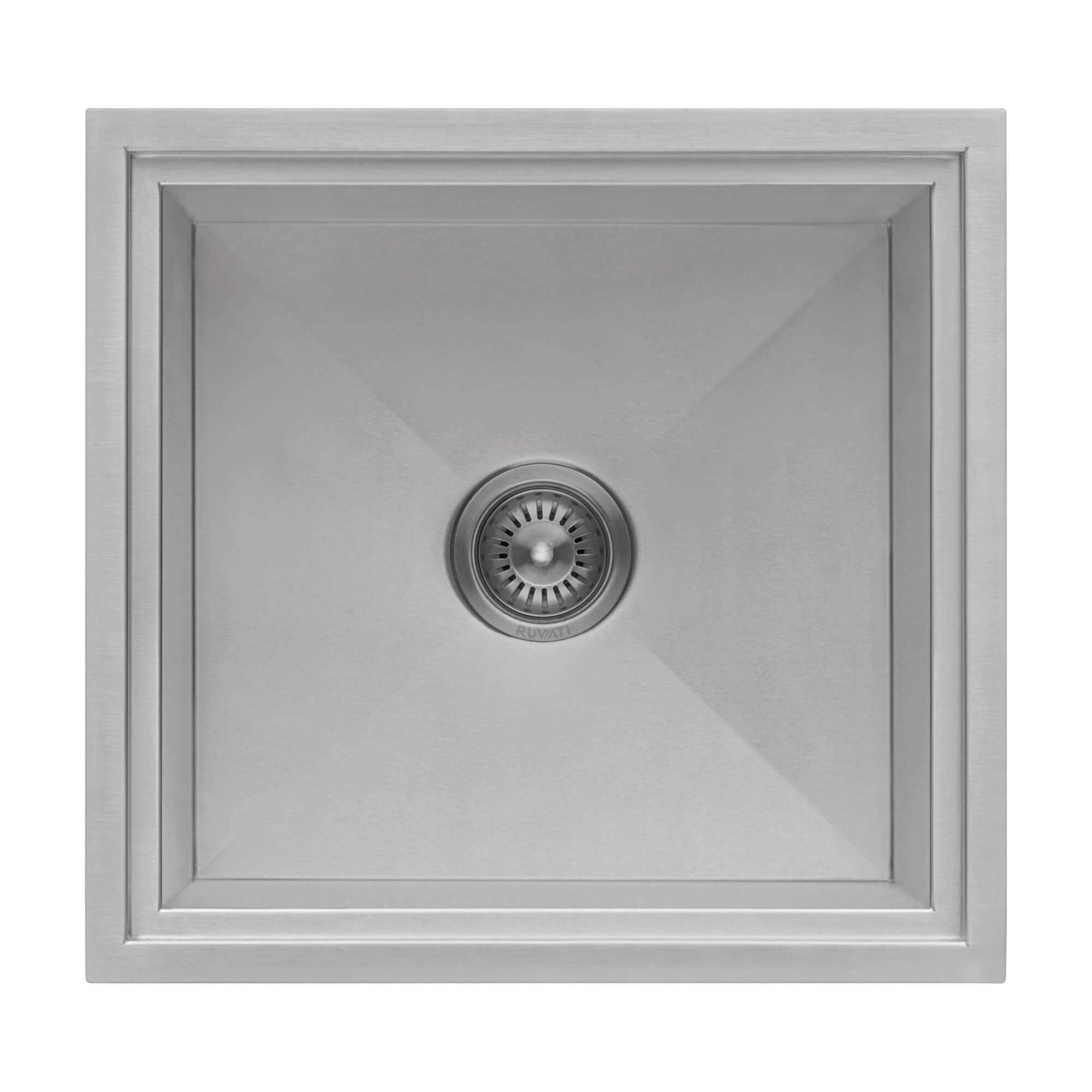 Alternate Image for Ruvati Merino Insulated Ice Chest Sink, 21 x 20 inch Outdoor BBQ, Marine Grade T-316 Topmount Stainless Steel, RVQ6221