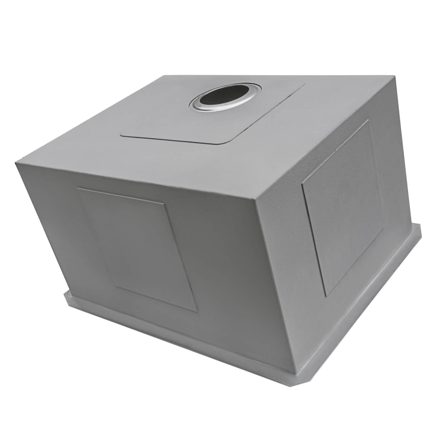 Alternate Image for Ruvati 23" x 18" x 12" Deep Laundry Utility Sink Undermount 16 Gauge Stainless Steel, RVU6100