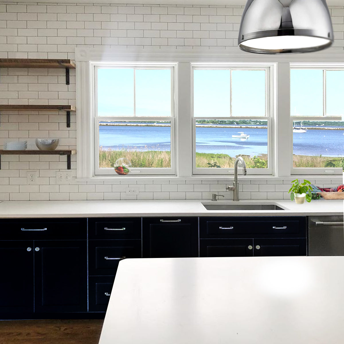 Alternate Image for Nantucket Sinks Pro Series 23" Stainless Steel Kitchen Sink, 16 Gauge, SR2318-16