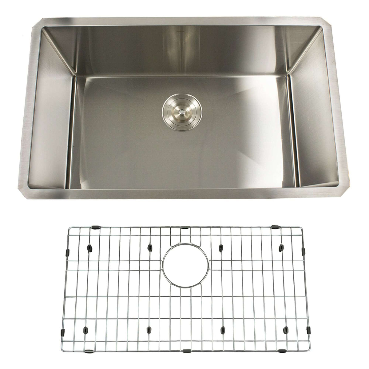 Nantucket sinks 30 304 stainless steel kitchen sink alternate product image