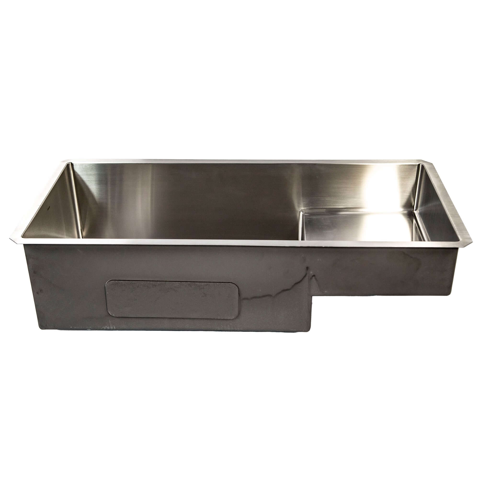 Alternate Image for Nantucket Sinks Pro Series 39" Undermount 304 Stainless Steel Kitchen Sink with Accessories, 16 Gauge, STEPPE3918