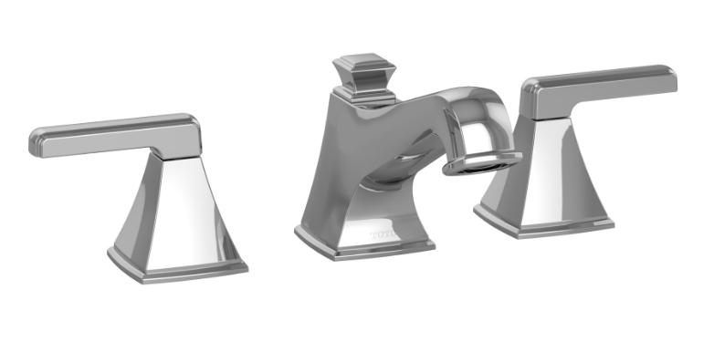 Alternate Image for TOTO Connelly Two Handle Widespread 1.5 GPM Bathroom Sink Faucet, Polished Chrome, Brass, TL221DD#CP