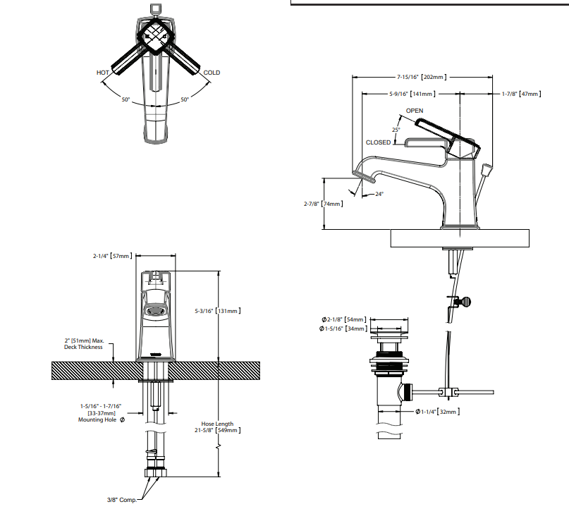 Alternate Image for TOTO Connelly Single Handle 1.2 GPM Bathroom Sink Faucet, Brushed Nickel, Brass, TL221SD12#BN